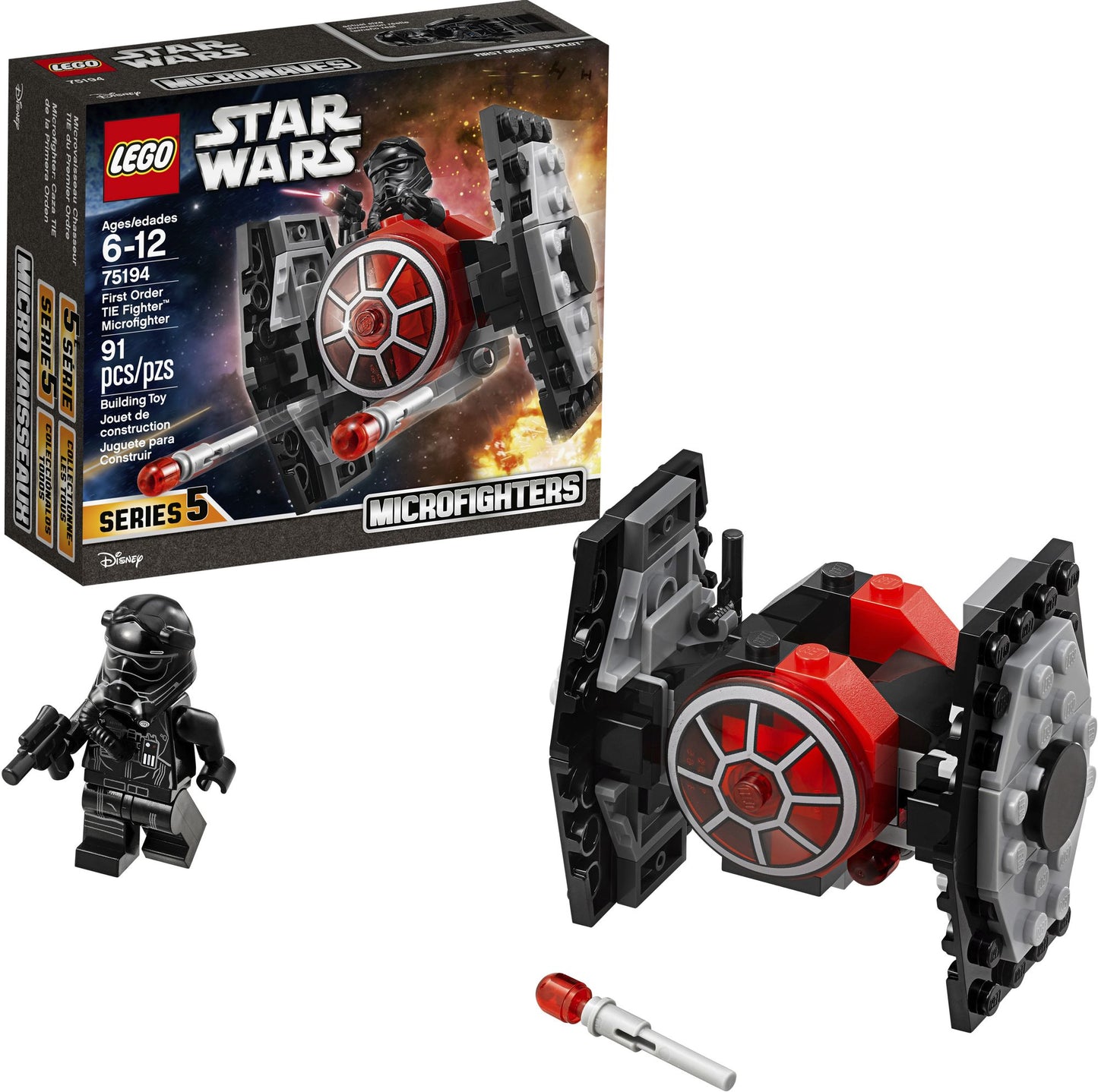 LEGO® Star Wars First Order TIE Fighter Microfighter 75194