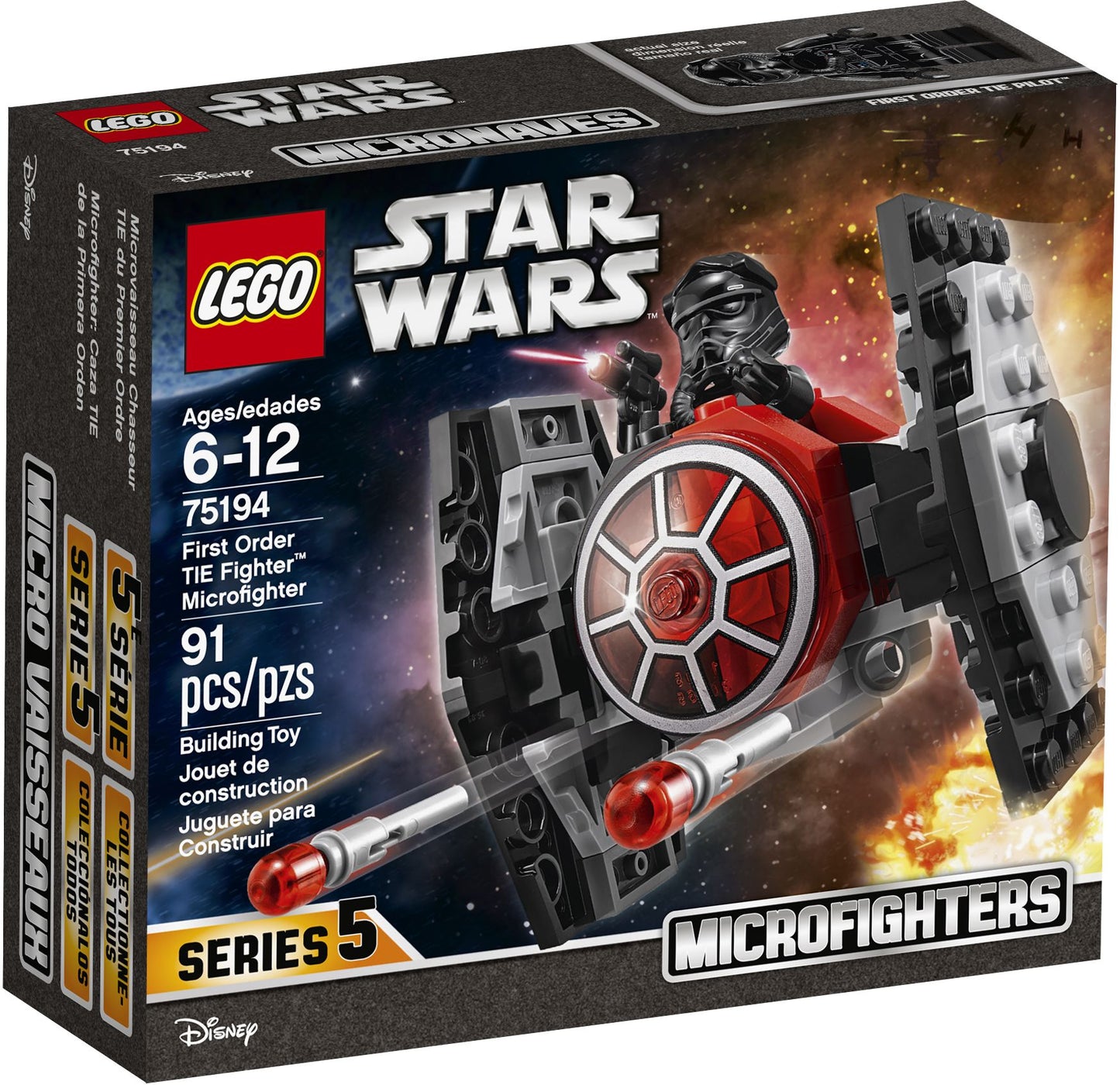 LEGO® Star Wars First Order TIE Fighter Microfighter 75194
