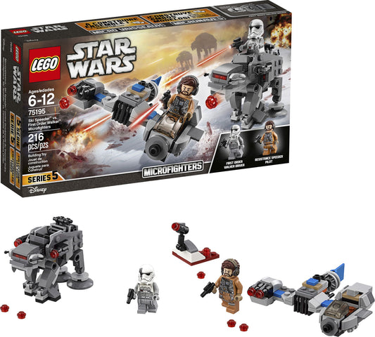 LEGO® Star Wars Ski Speeder vs. First Order Walker Mic 75195
