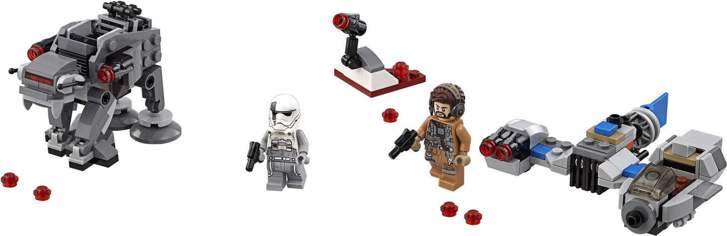 LEGO® Star Wars Ski Speeder vs. First Order Walker Mic 75195