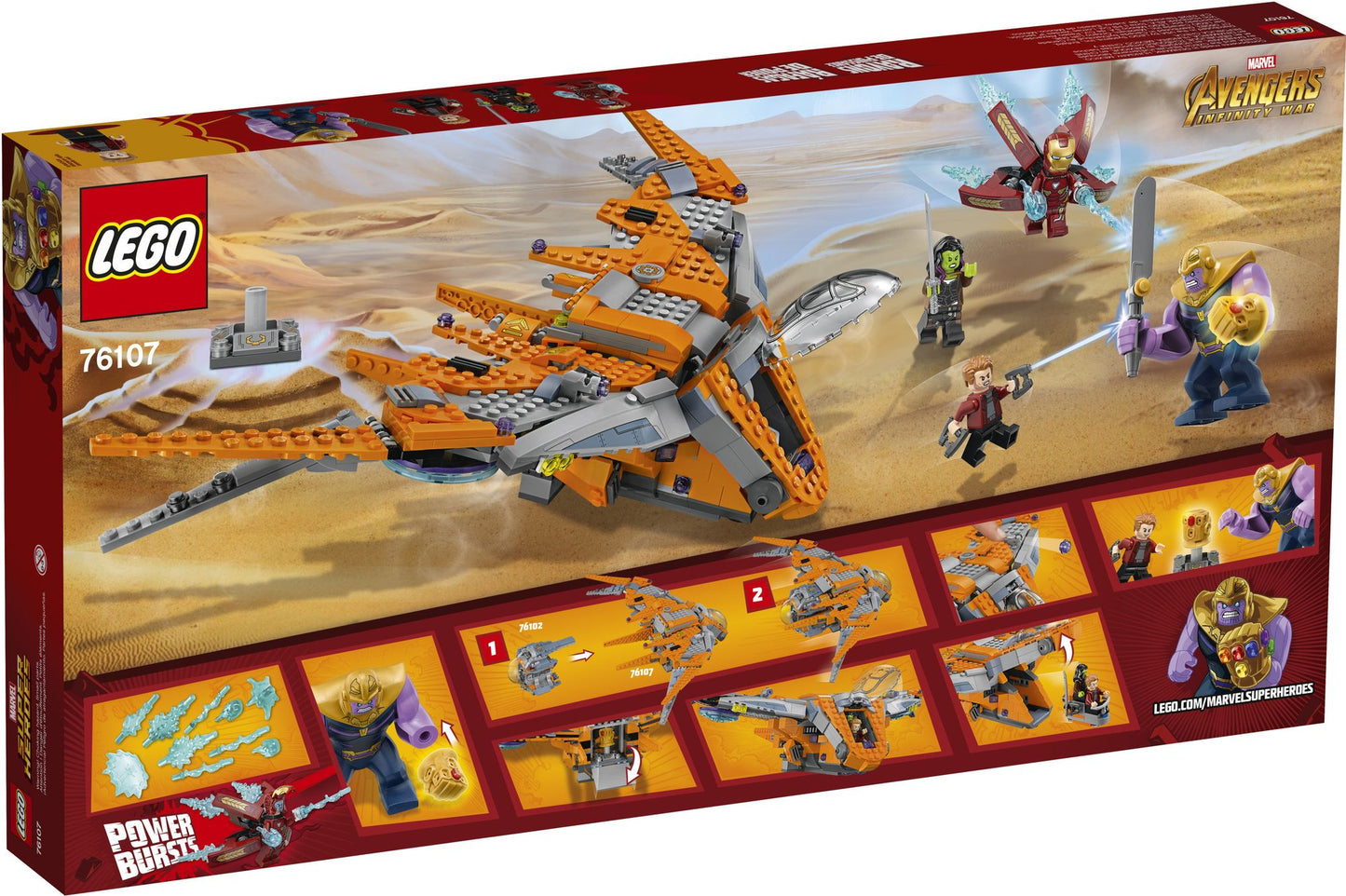 LEGO® Super Heroes Mavel Avengers Movie 76107