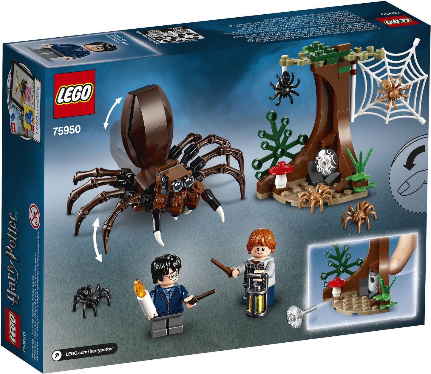 LEGO Harry Potter Aragog's Lair 75950
