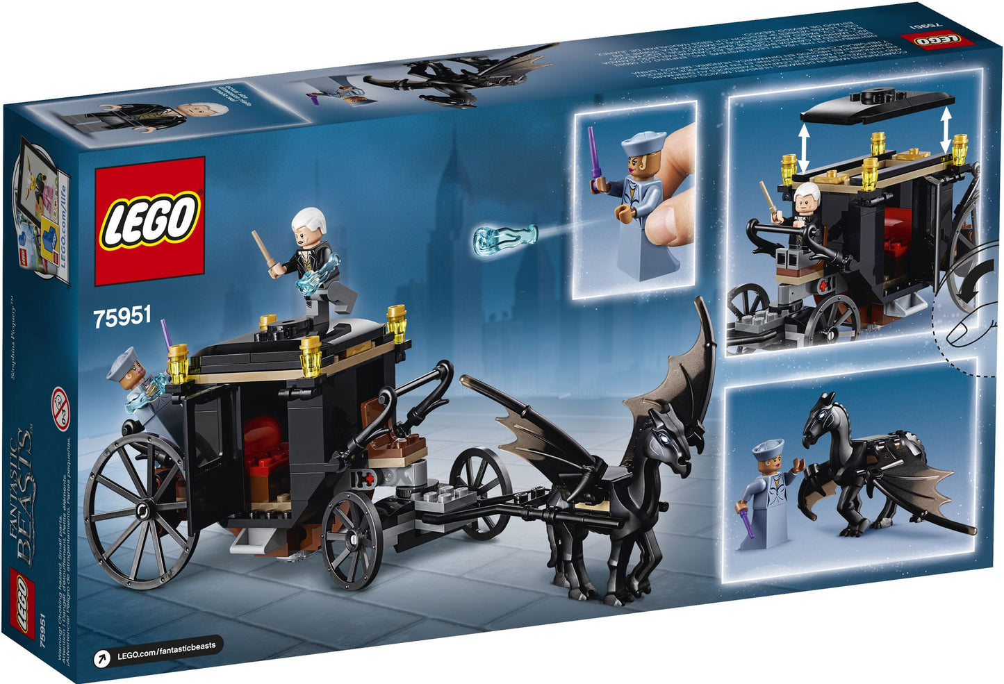 LEGO Fantastic Beasts Grindelwalds Escape 75951