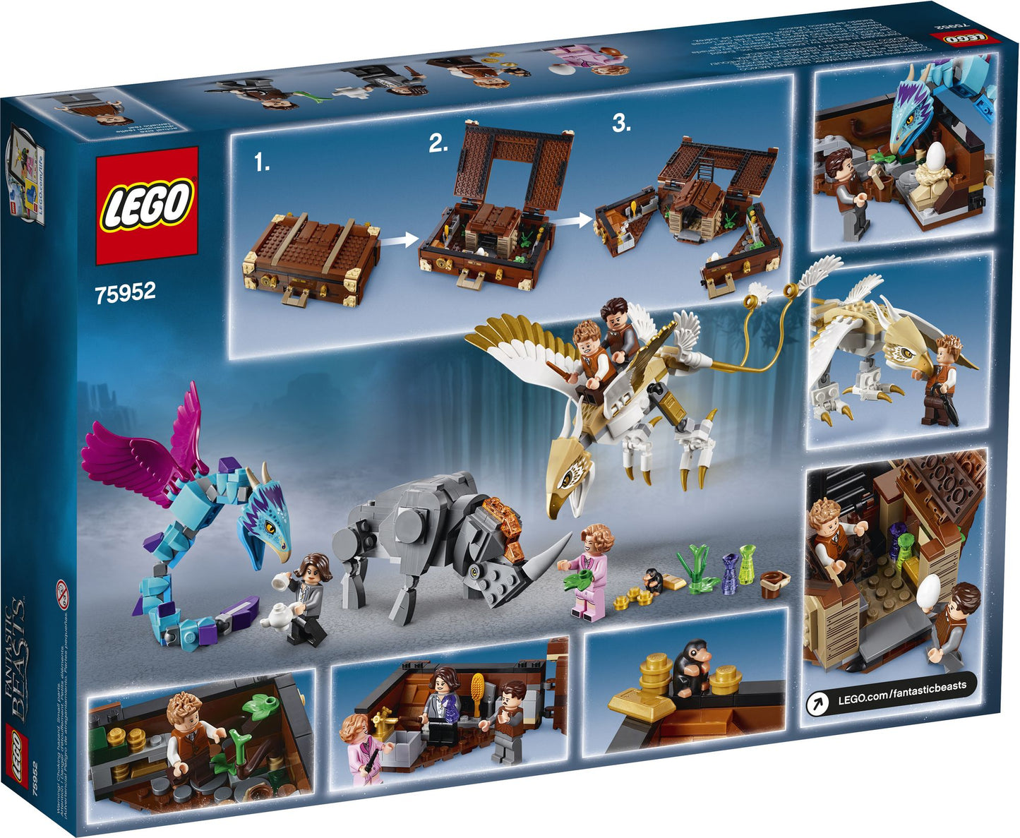 LEGO Fantastic Beasts Newts Case of Magical Creatures 75952