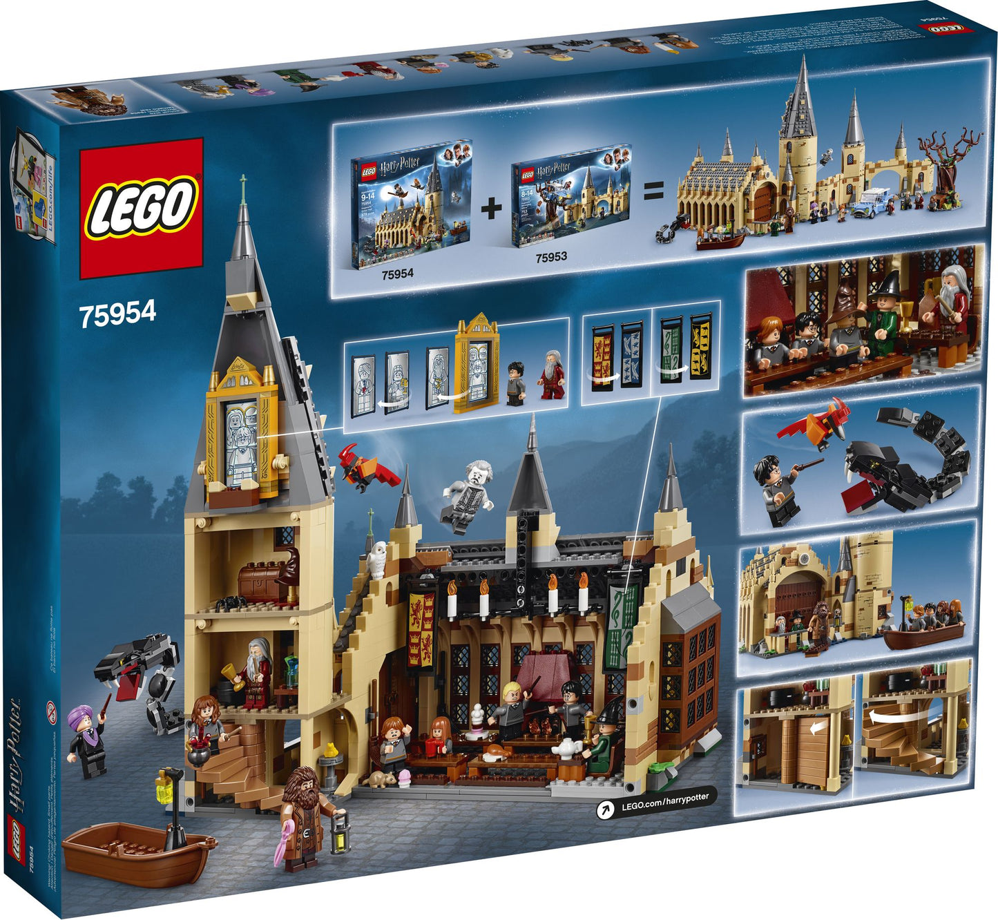 LEGO Harry Potter Hogwarts Great Hall 75954