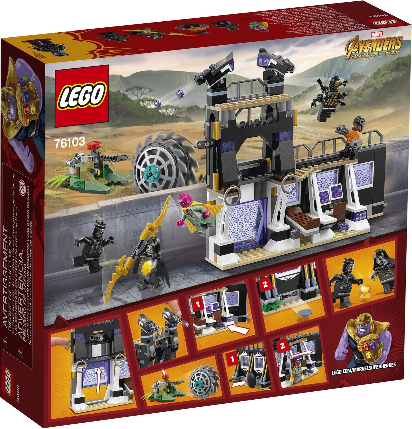 LEGO® Super Heroes Mavel Avengers Movie 76103