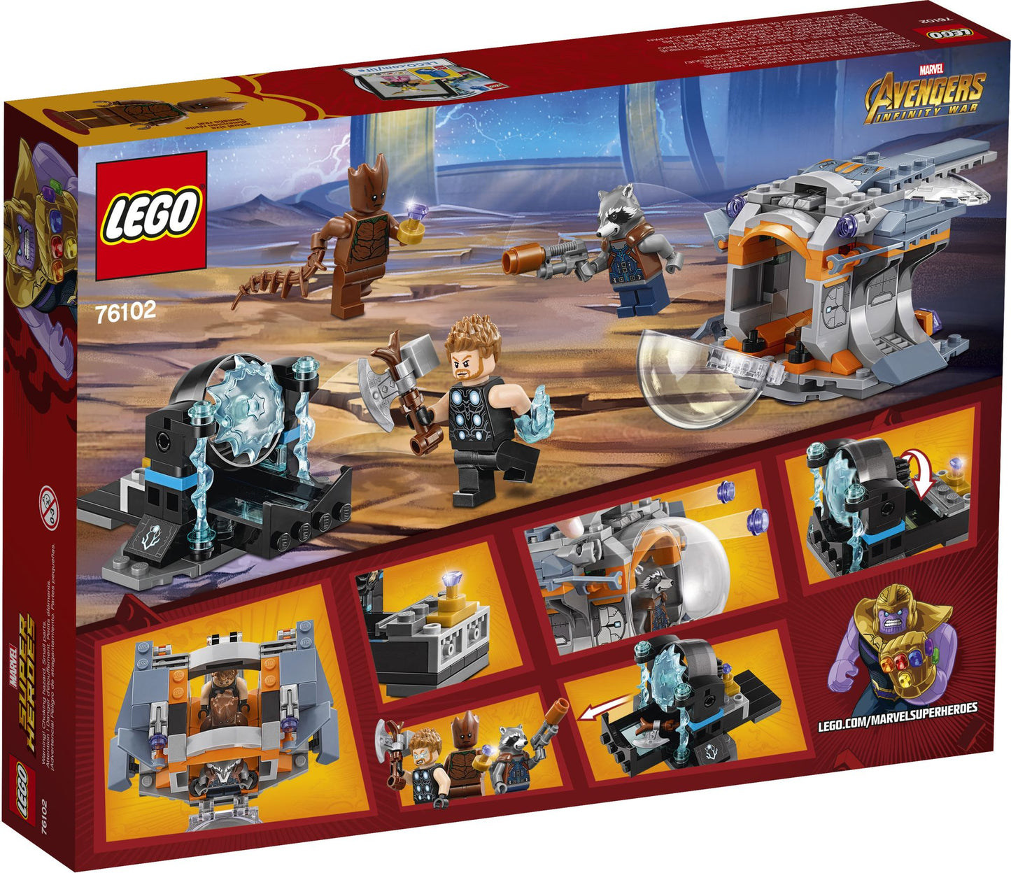 LEGO® Super Heroes Mavel Avengers Movie 76102