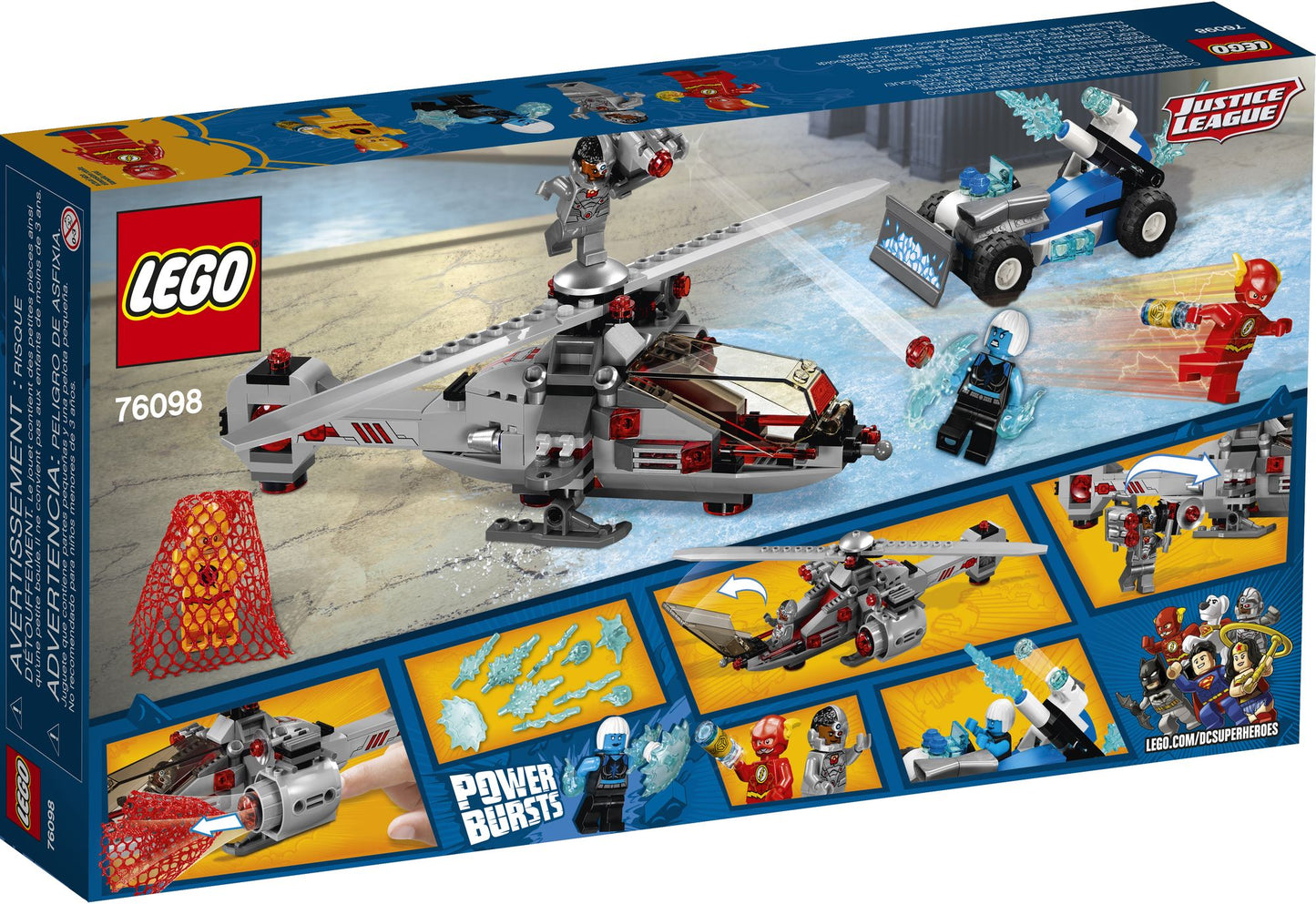 LEGO® Super Heroes DC Comics Speed Force Freeze Pursuit 76098