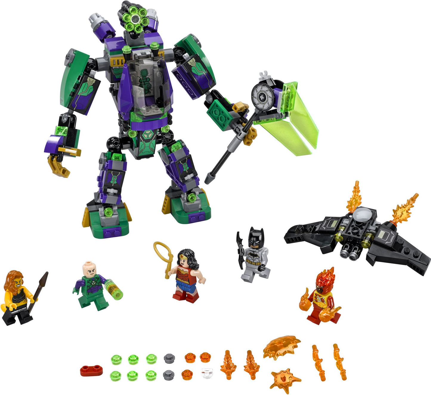 LEGO® Super Heroes DC Comics Lex Luthor Mech Takedown 76097
