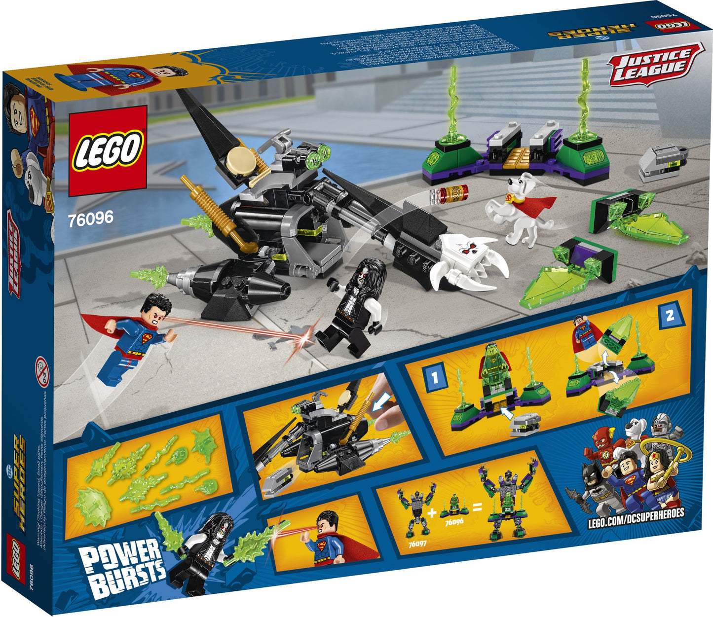 LEGO® Super Heroes DC Comics Superman & Krypto Team-Up 76096