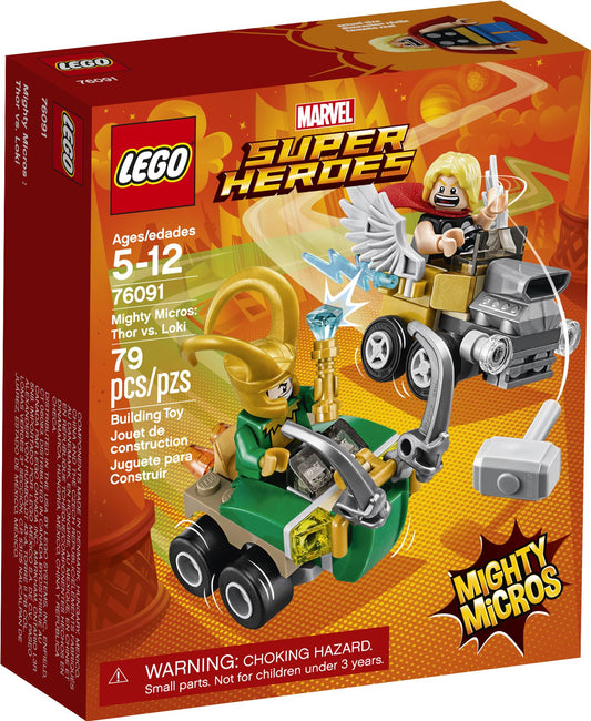 LEGO® Super Heroes Marvel Mighty Micros: Thor vs. Loki 76091