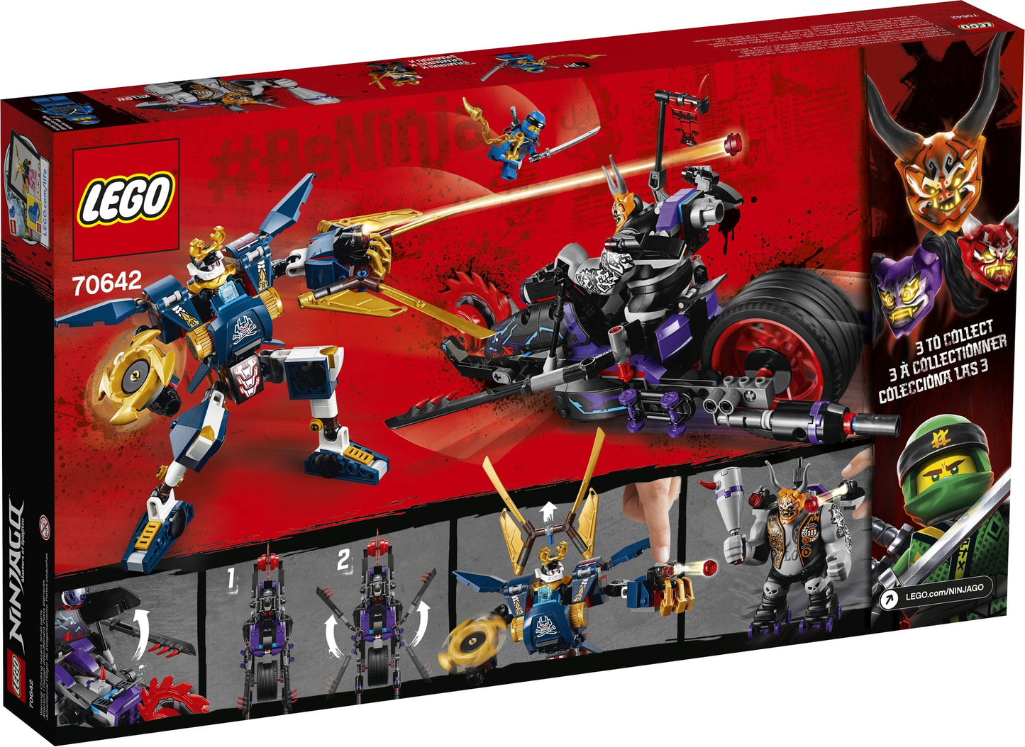 LEGO® Ninjago Killow vs. Samurai X 70642