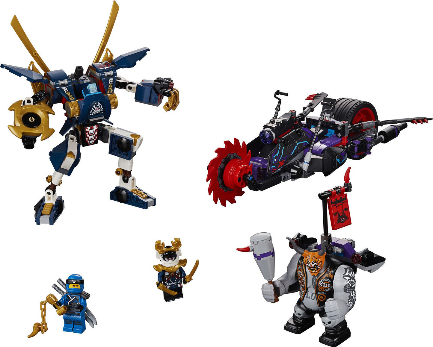 LEGO® Ninjago Killow vs. Samurai X 70642