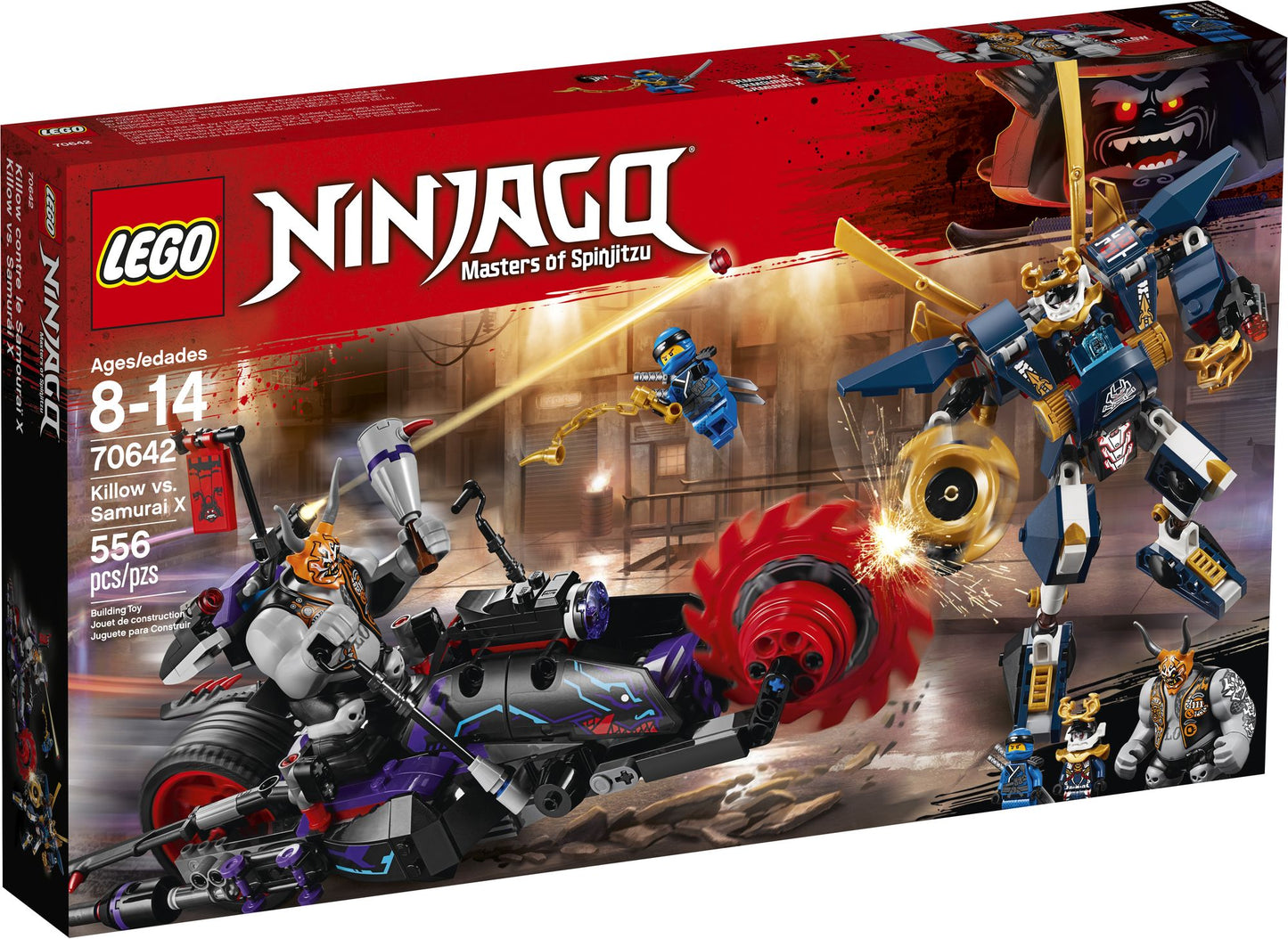 LEGO® Ninjago Killow vs. Samurai X 70642
