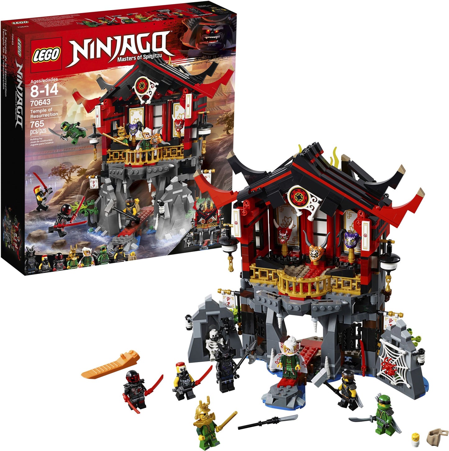 LEGO® Ninjago Temple of Resurrection 70643