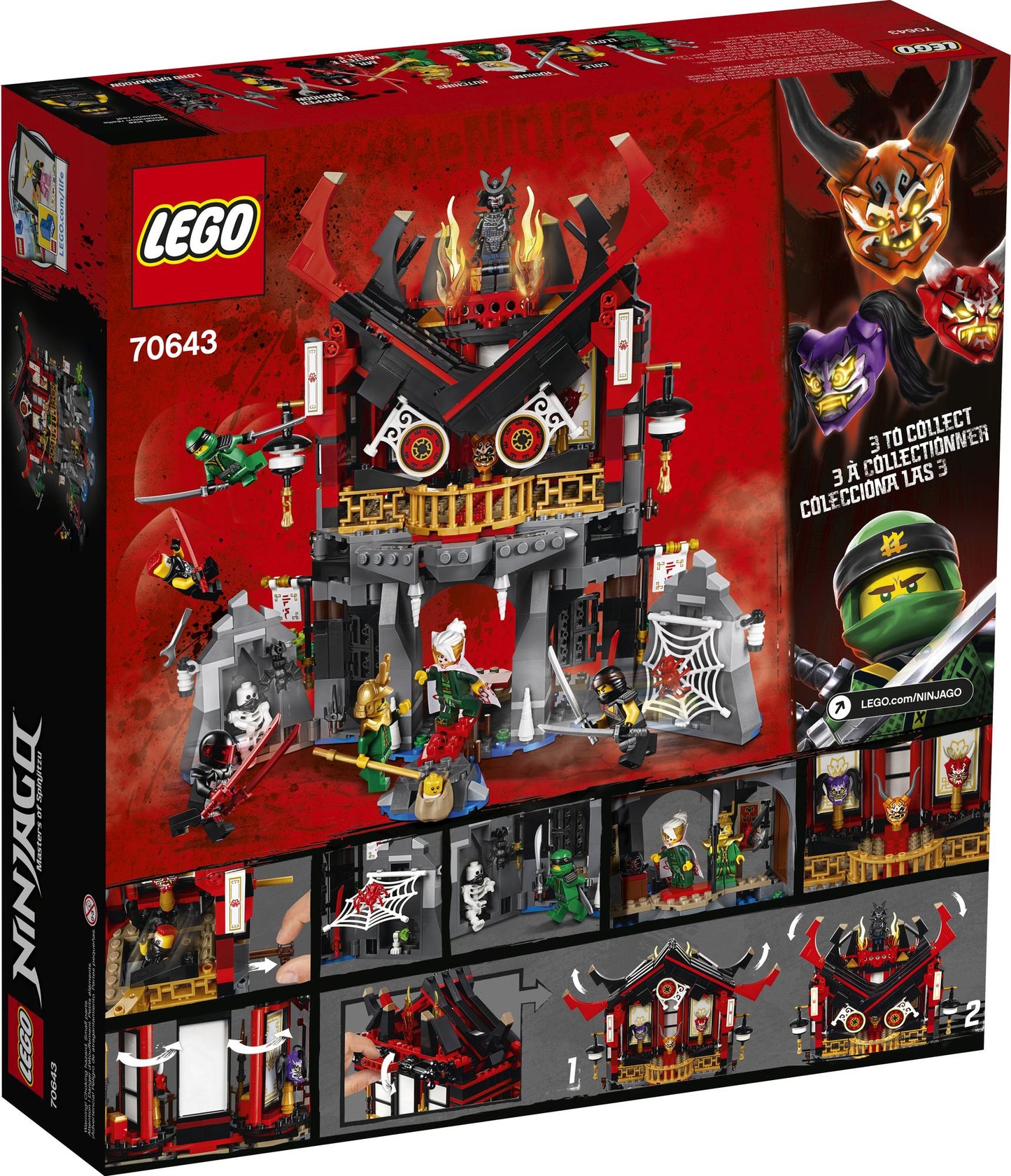 LEGO® Ninjago Temple of Resurrection 70643