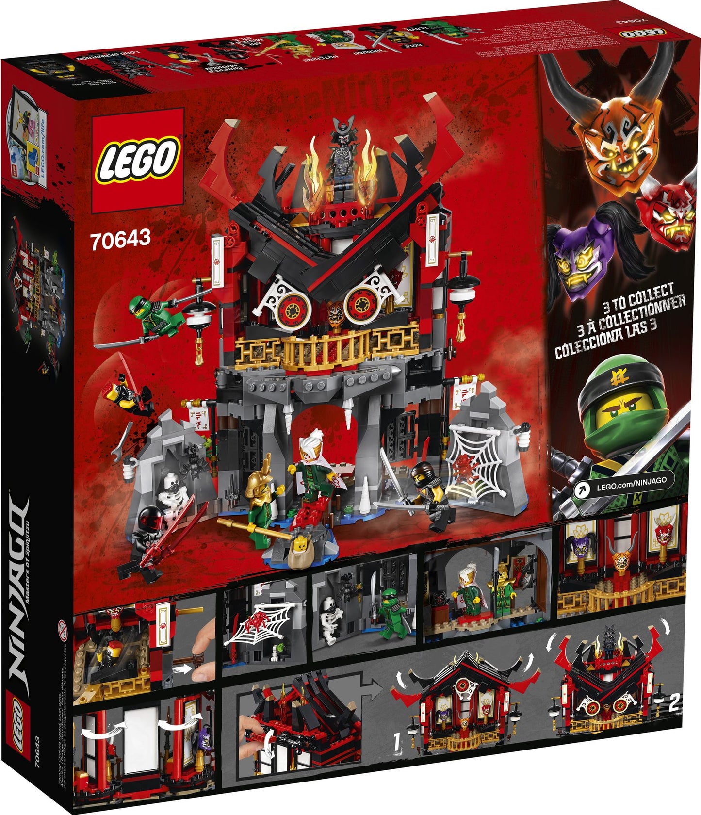 LEGO® Ninjago Temple of Resurrection 70643
