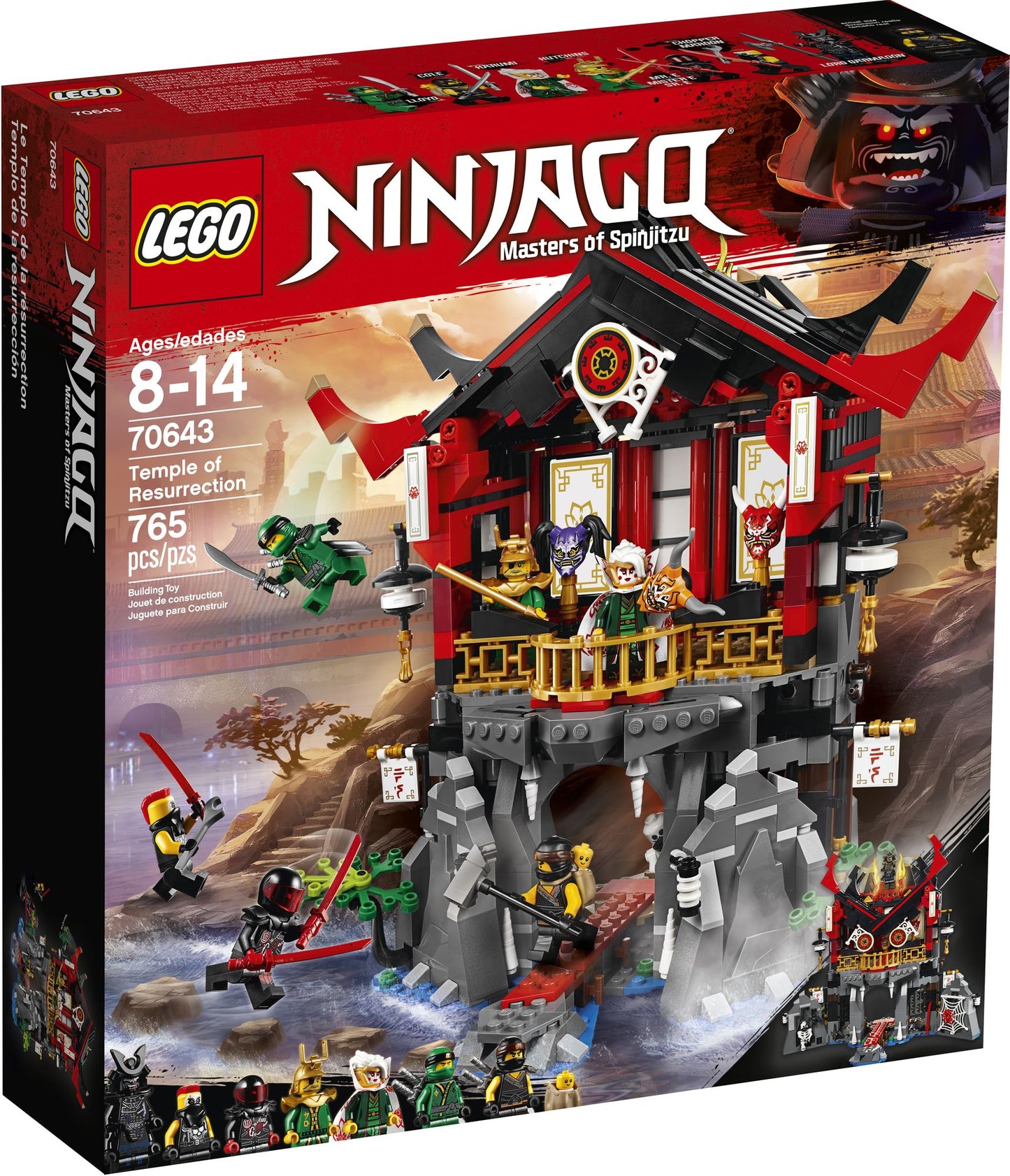 LEGO® Ninjago Temple of Resurrection 70643