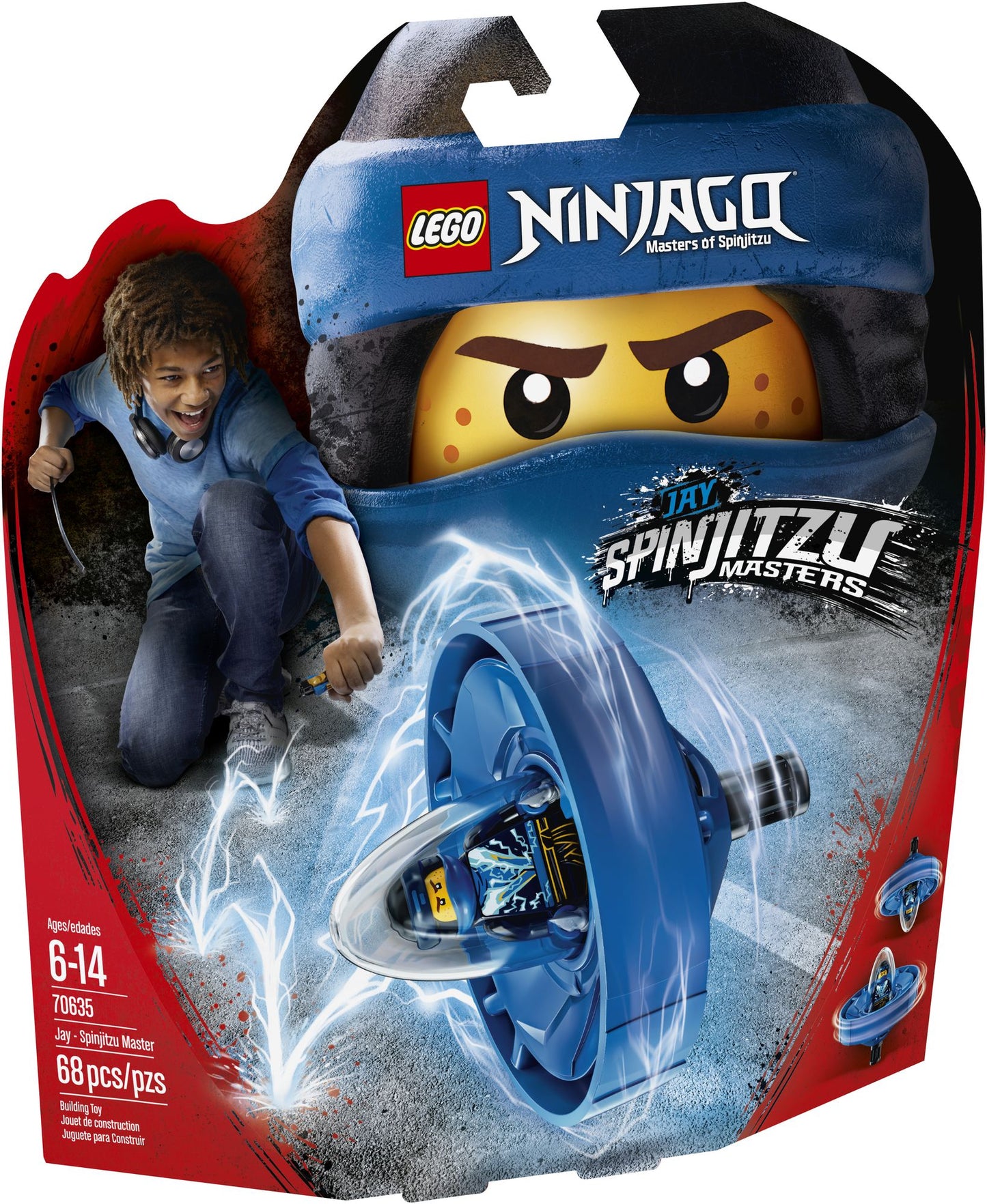 LEGO® Ninjago Jay - Spinjitzu Master 70635