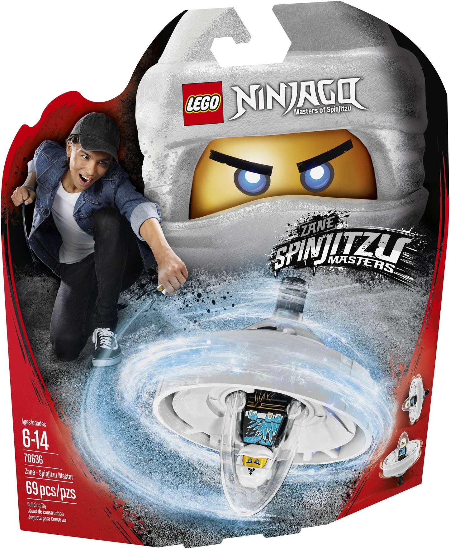 LEGO® Ninjago Zane - Spinjitzu Master 70636