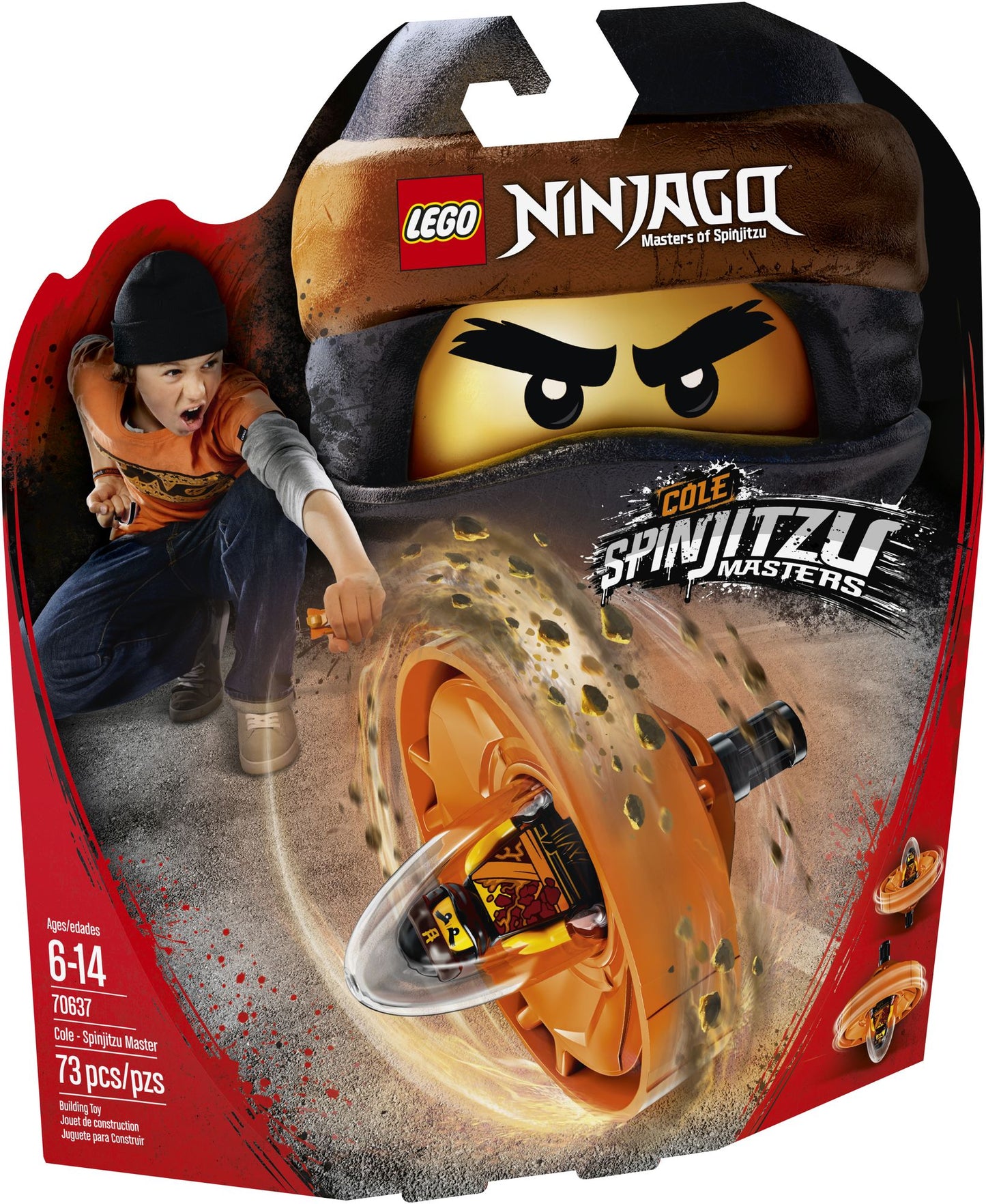 LEGO® Ninjago Cole - Spinjitzu Master 70637