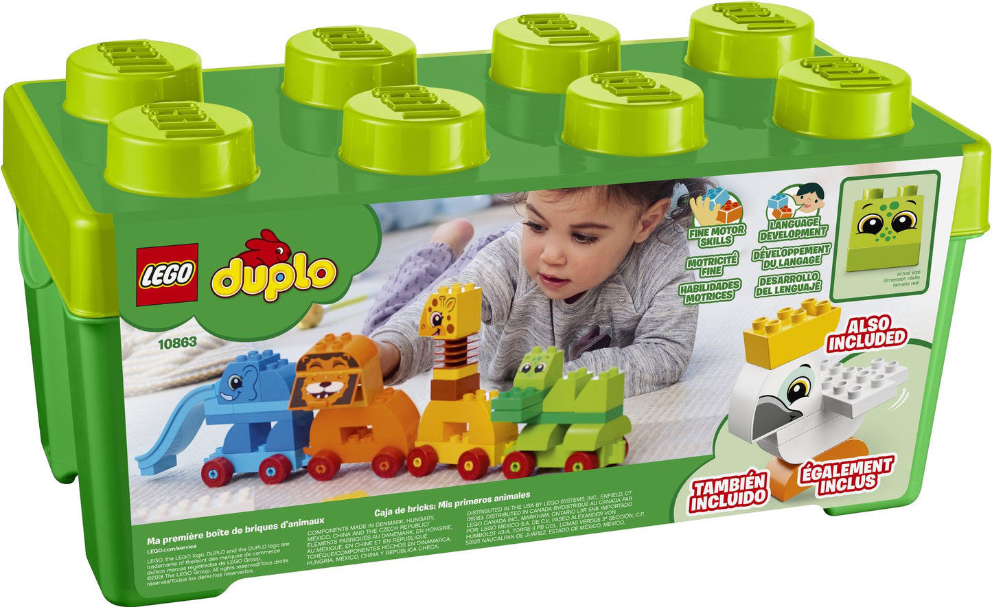 LEGO® DUPLO® My First Animal Brick Box 10863