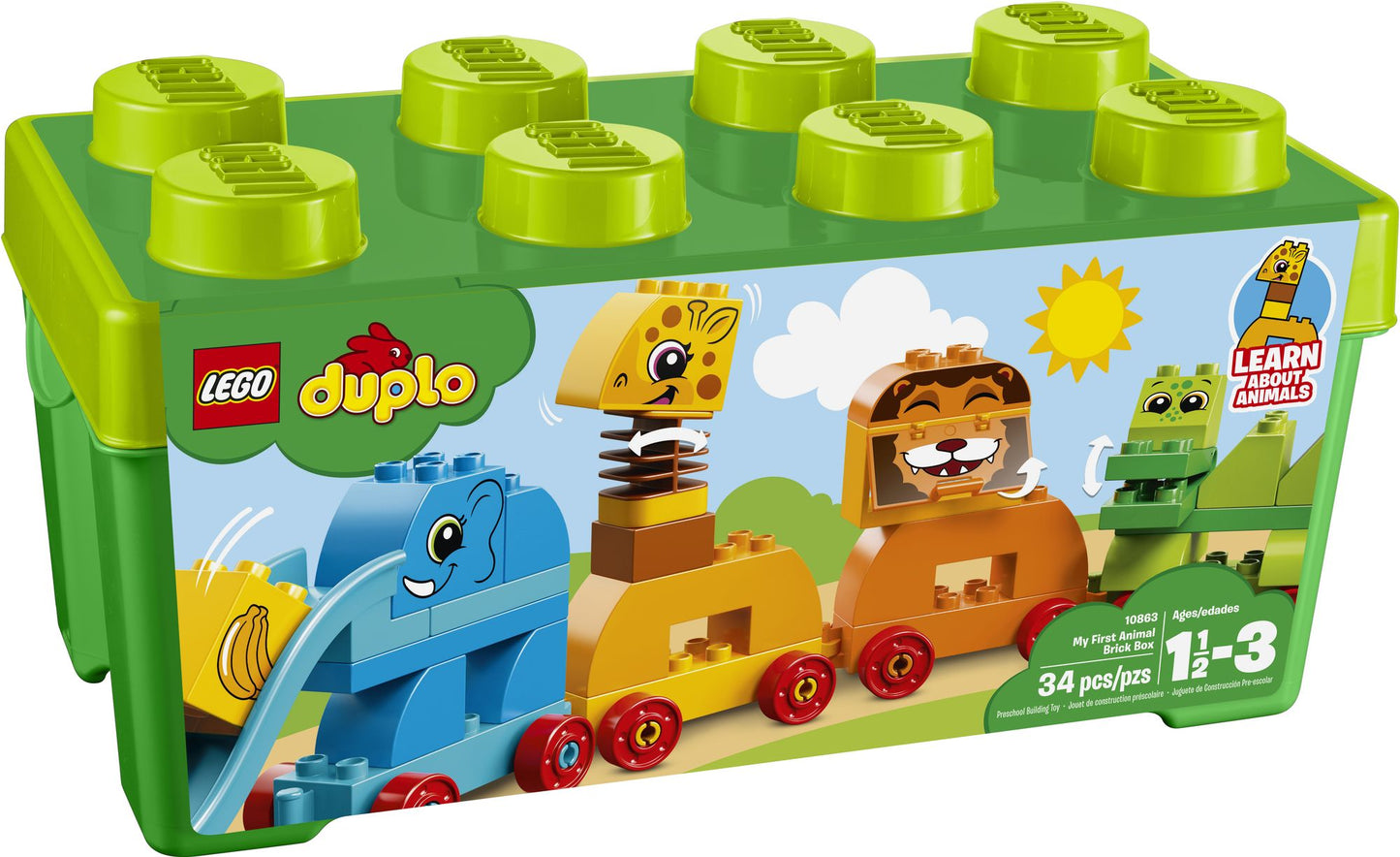 LEGO® DUPLO® My First Animal Brick Box 10863