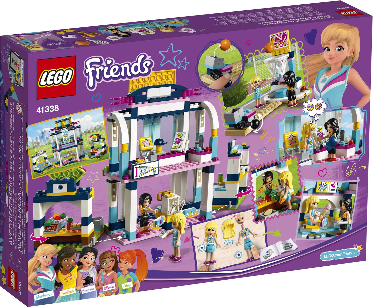 LEGO® Friends Stephanie's Sports Arena 41338