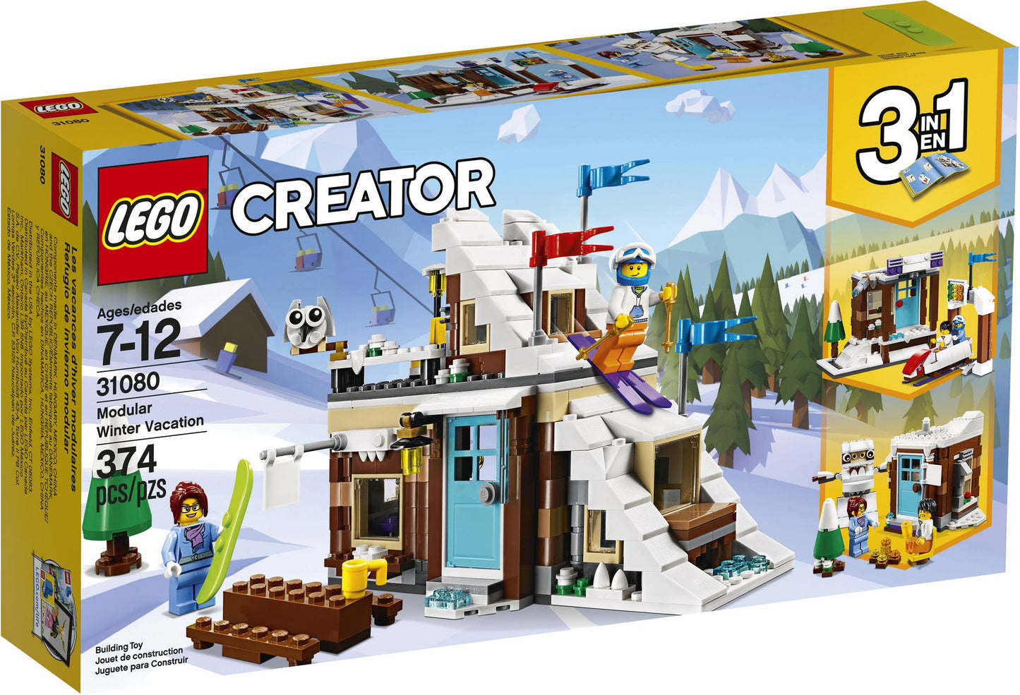 LEGO® Creator Modular Winter Vacation 31080