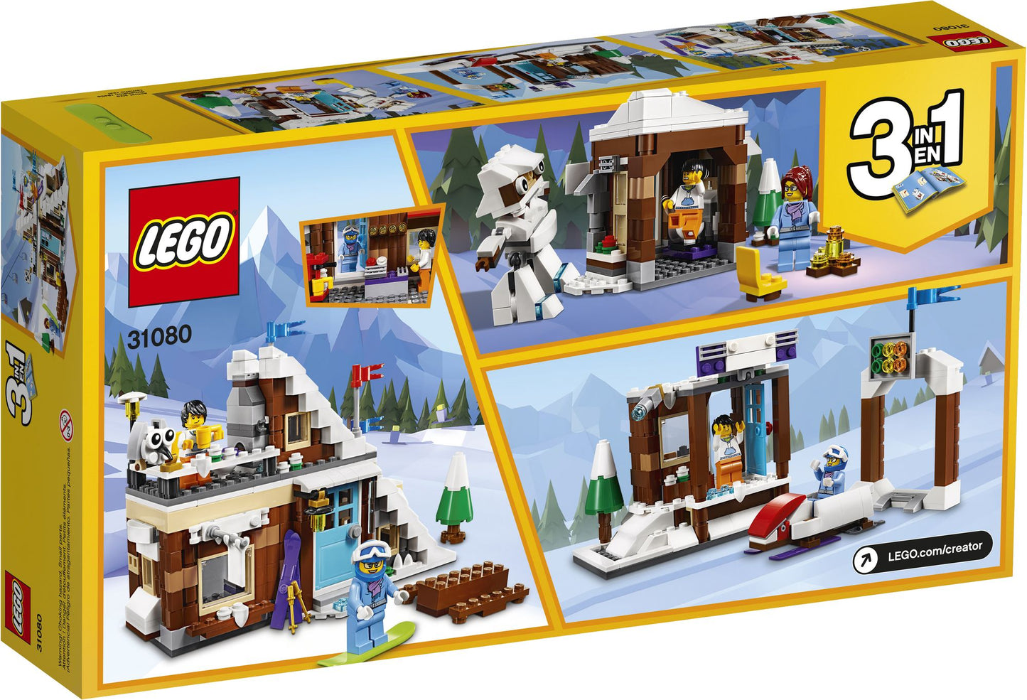 LEGO® Creator Modular Winter Vacation 31080
