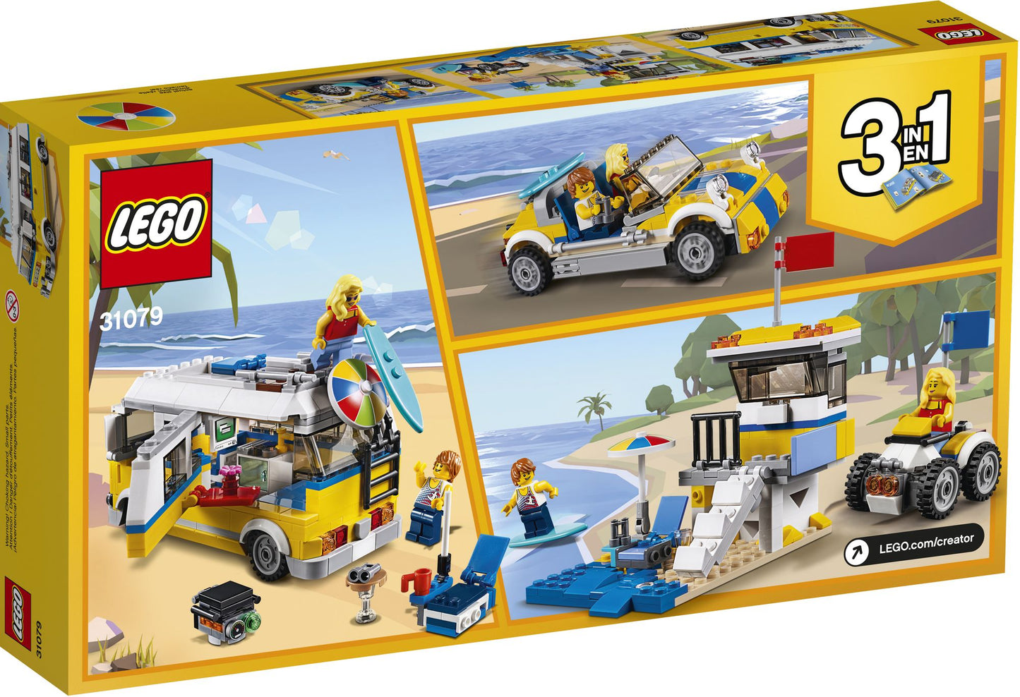 LEGO® Creator Sunshine Surfer Van 31079