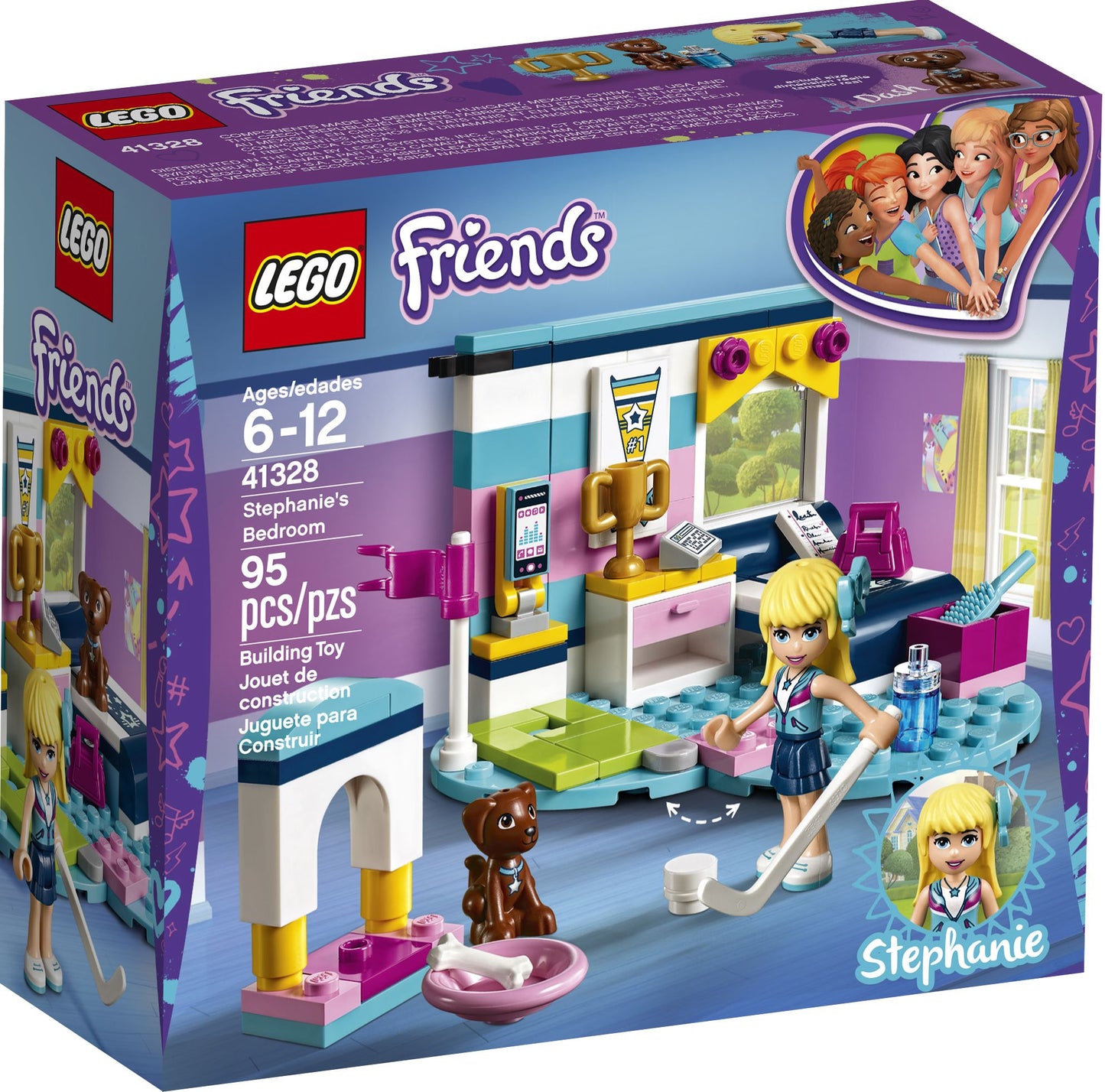LEGO® Friends Stephanie's Bedroom 41328
