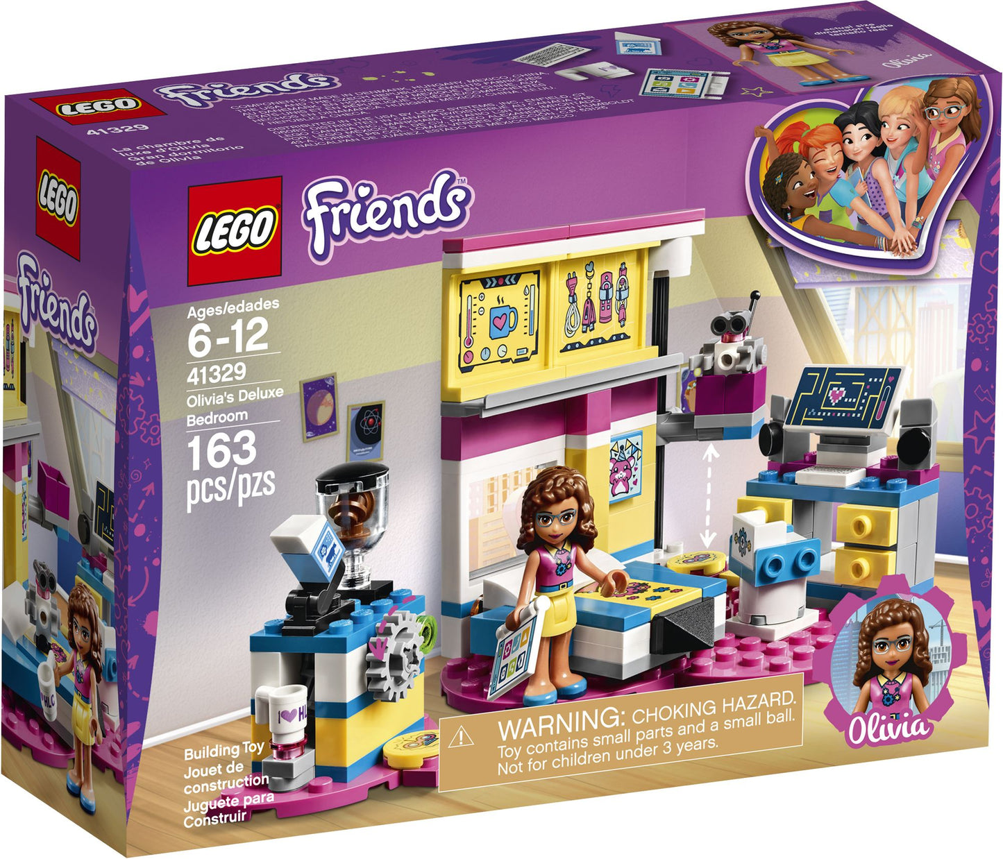 LEGO® Friends Olivia's Deluxe Bedroom 41329