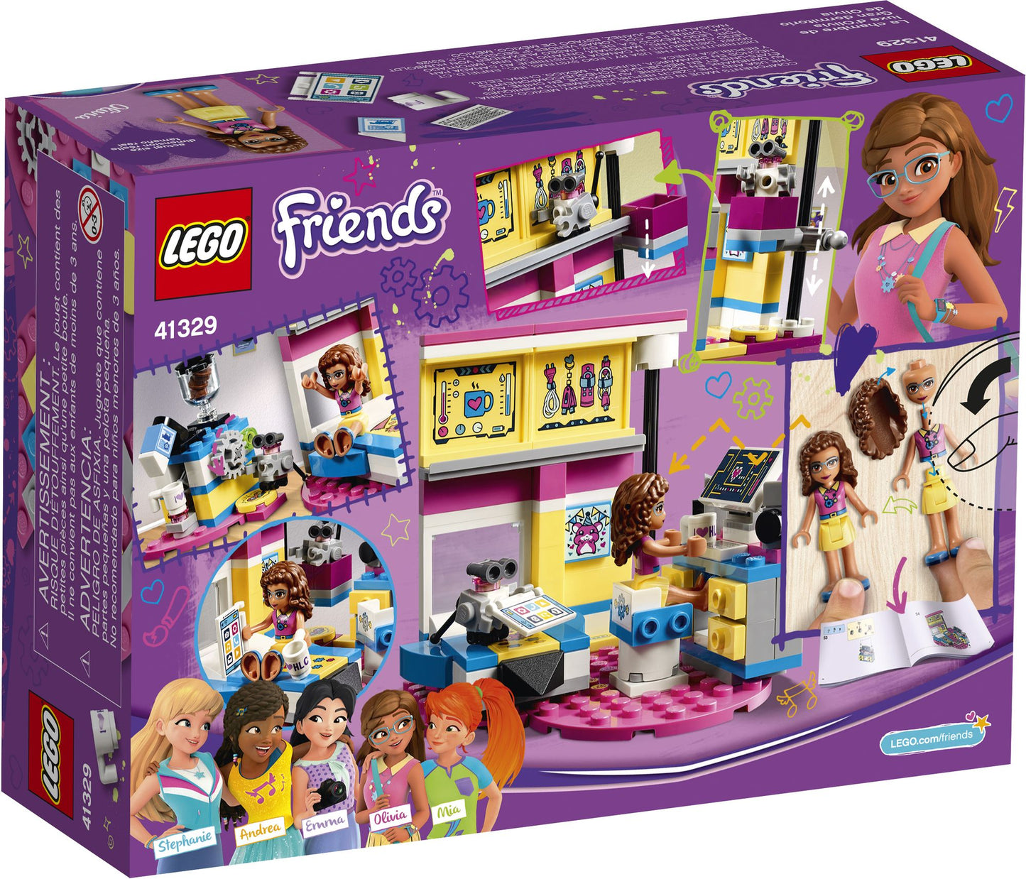 LEGO® Friends Olivia's Deluxe Bedroom 41329