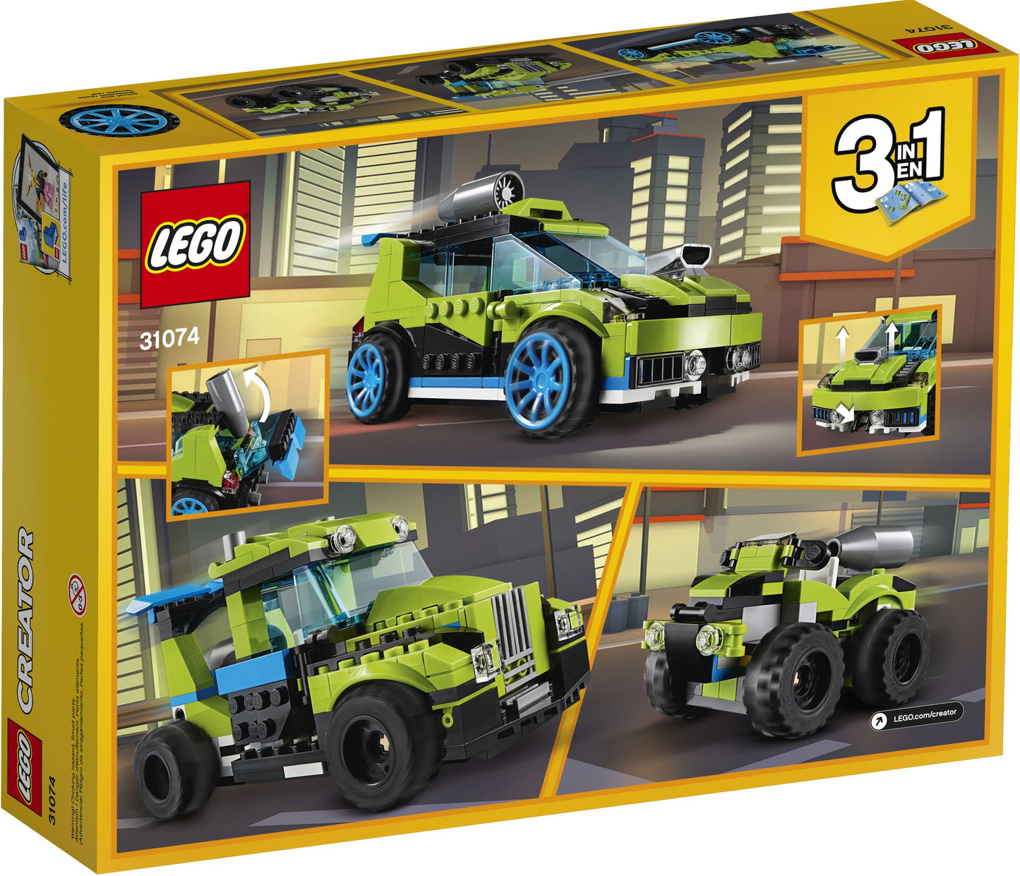 LEGO® Creator Rocket Rally Car 31074
