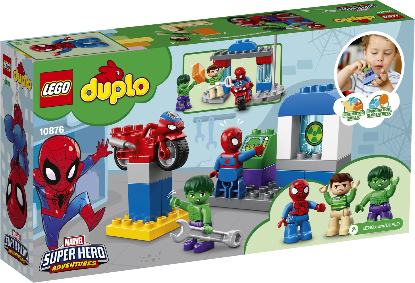 LEGO® DUPLO® Super Heroes Spider-Man & Hulk Adventures 10876
