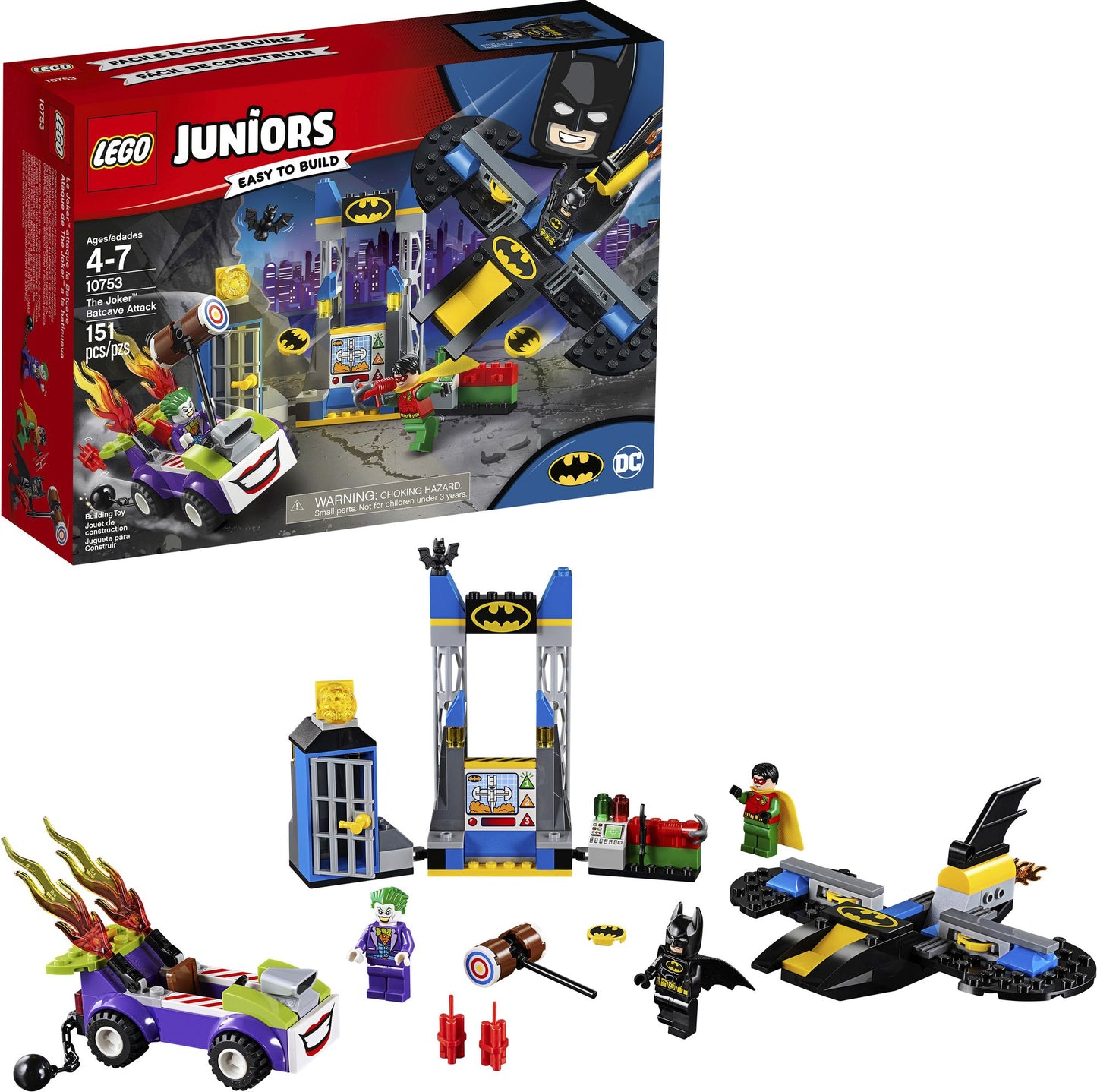 LEGO® Juniors The Joker Batcave Attack 10753