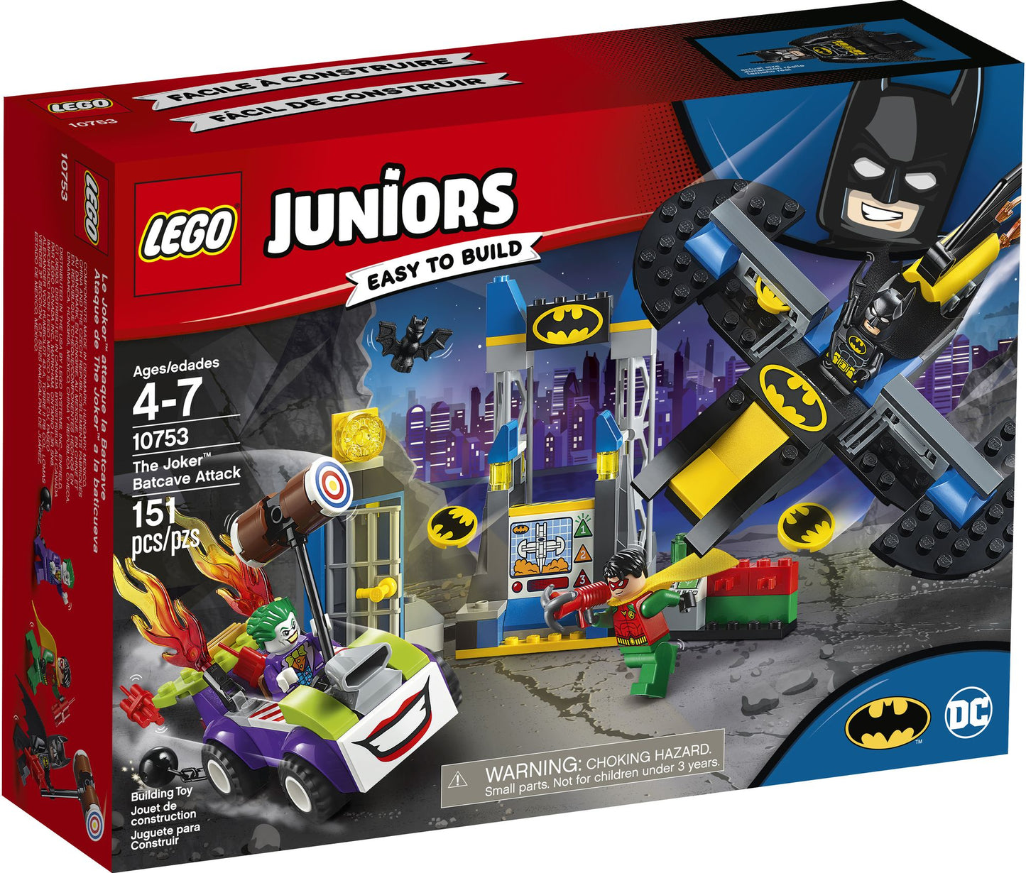 LEGO® Juniors The Joker Batcave Attack 10753