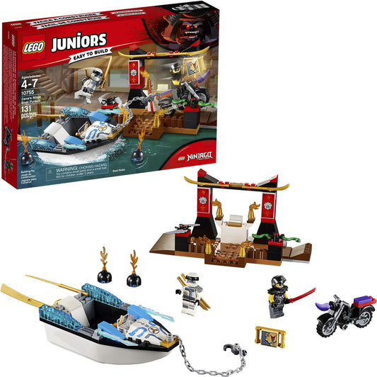 LEGO® Juniors Zane's Ninja Boat Pursuit 10755