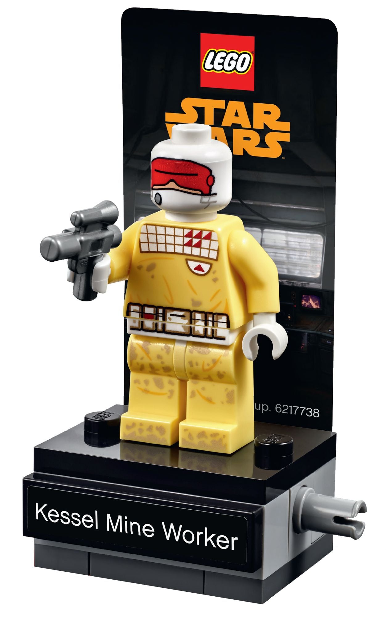 LEGO Star Wars Han Solo Kessel Mine Worker Minifigure