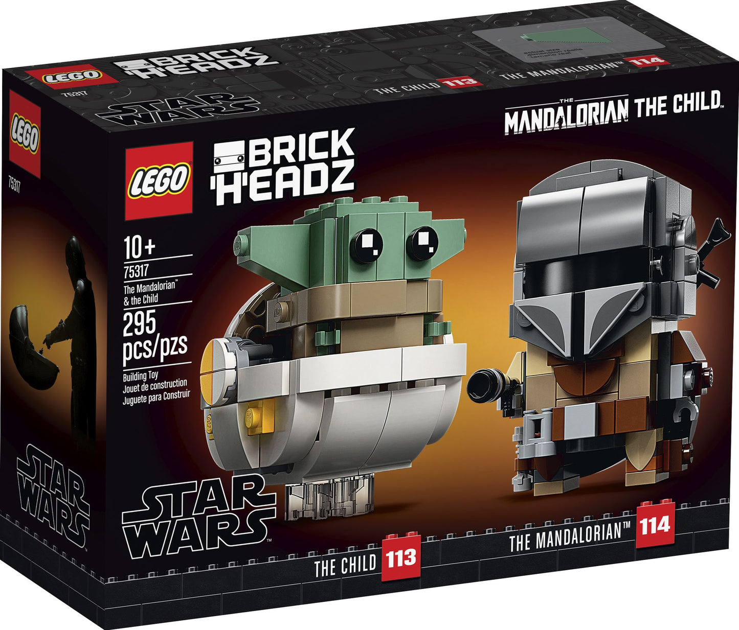 LEGO BrickHeadz Star Wars - The Mandalorian & the Child 75317
