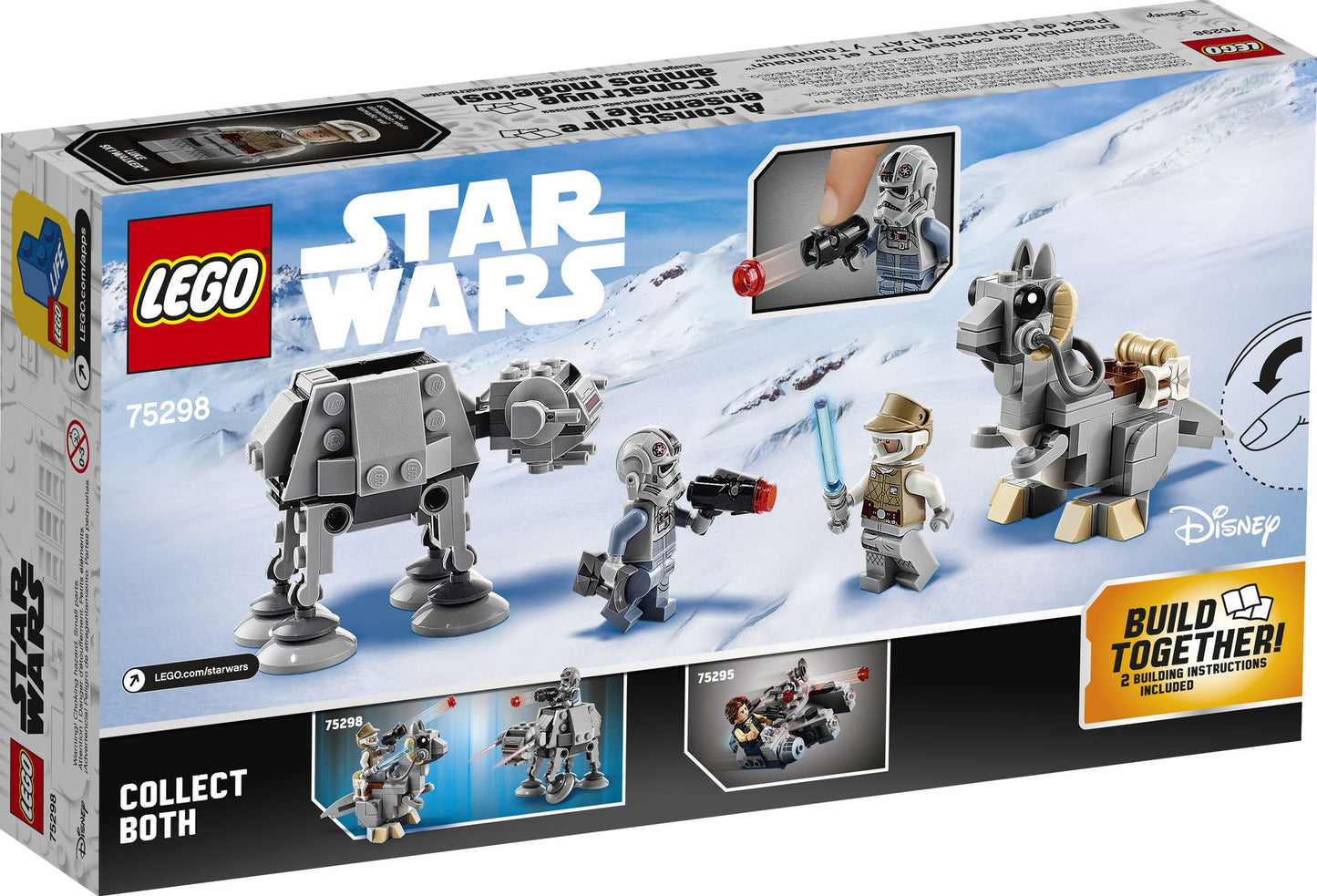 LEGO Star Wars AT-AT vs. Tauntaun Microfighters 75298