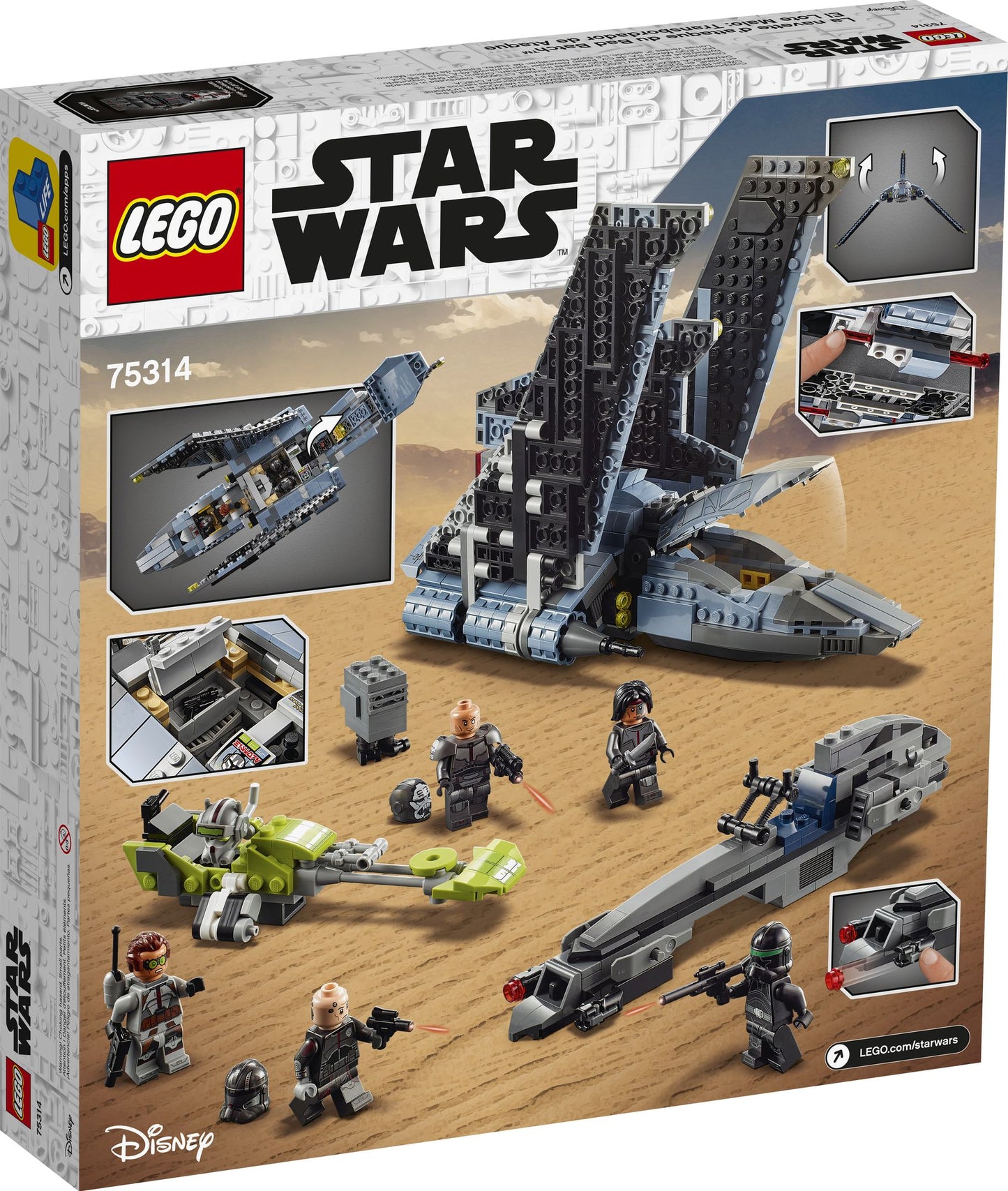LEGO® Star Wars The Bad Batch Attack Shuttle75314