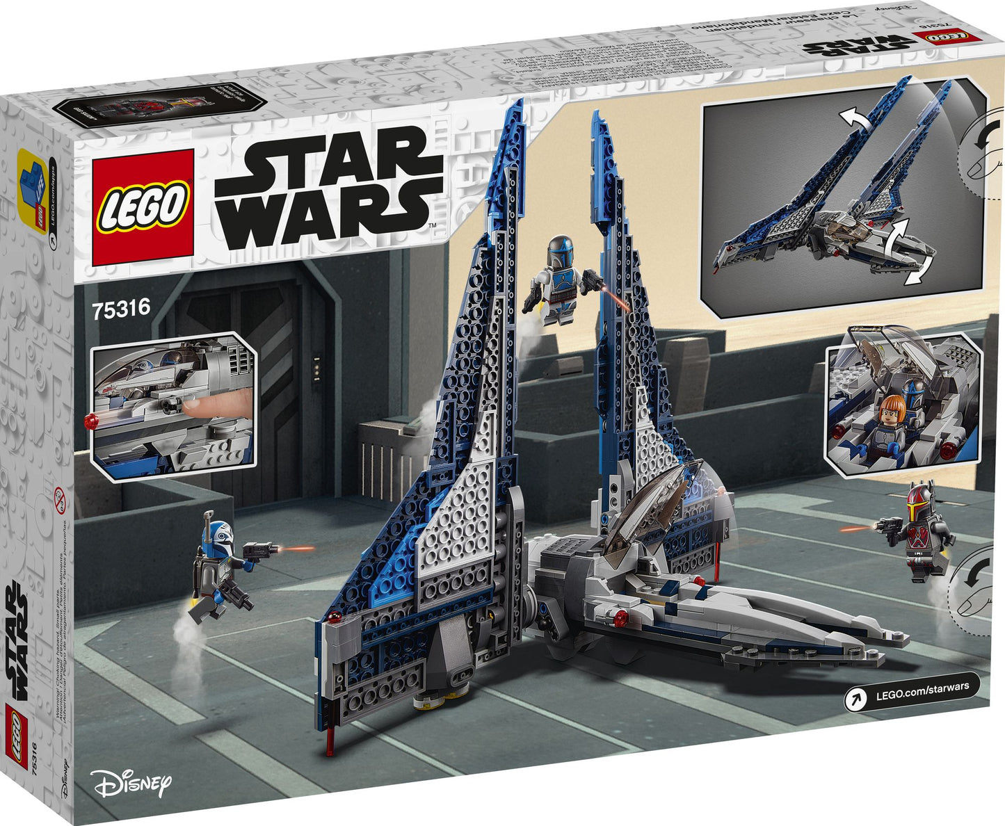 LEGO® Star Wars Mandalorian Starfighter75316
