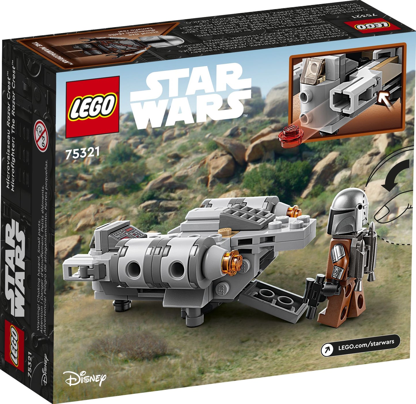 LEGO Star Wars The Razor Crest Microfighter 75321