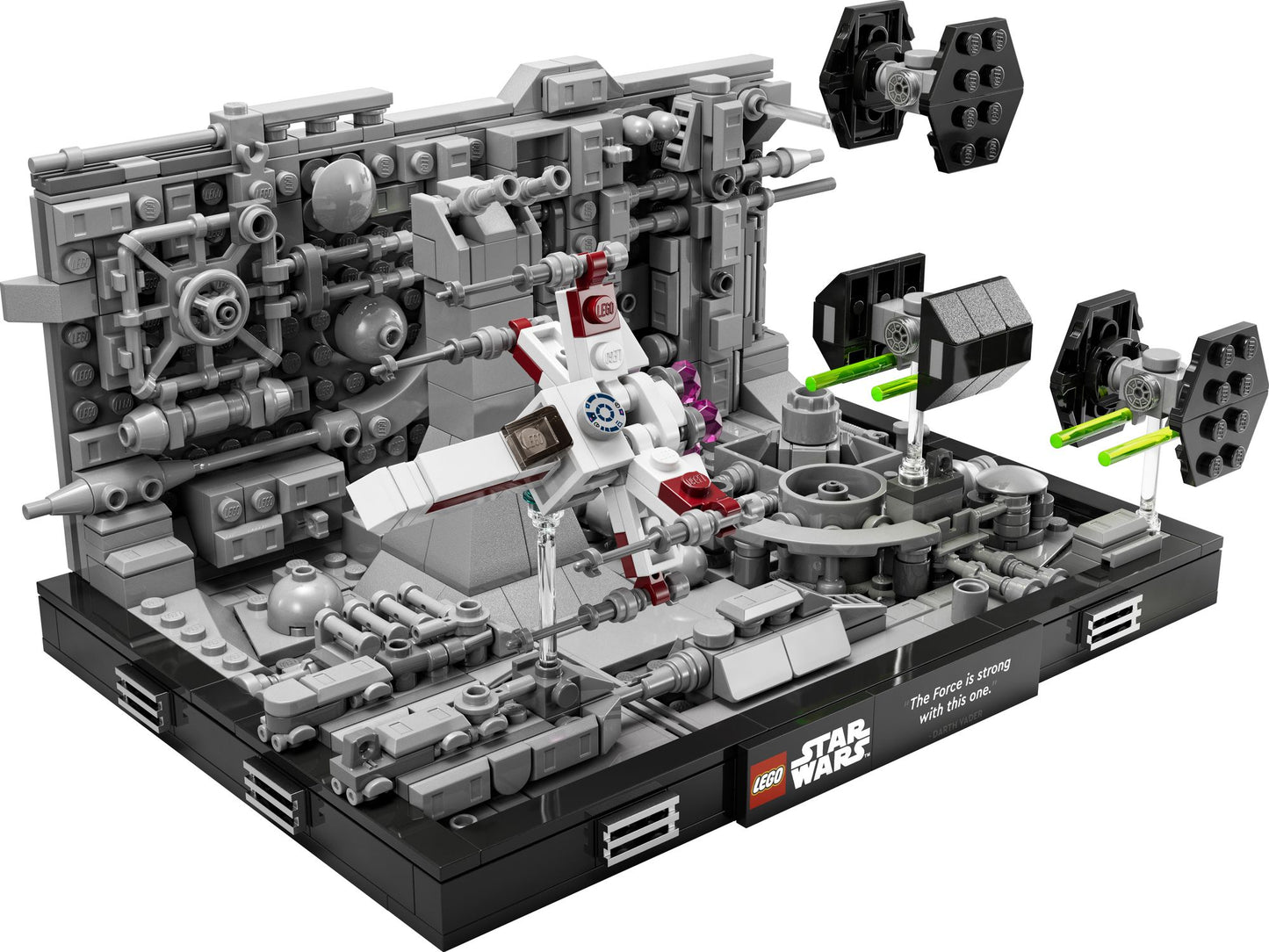LEGO Star Wars Death Star Trench Run Diorama 75329
