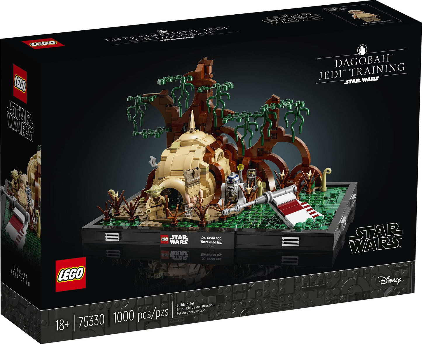 LEGO Star Wars Dagobah Jedi Training Diorama 75330
