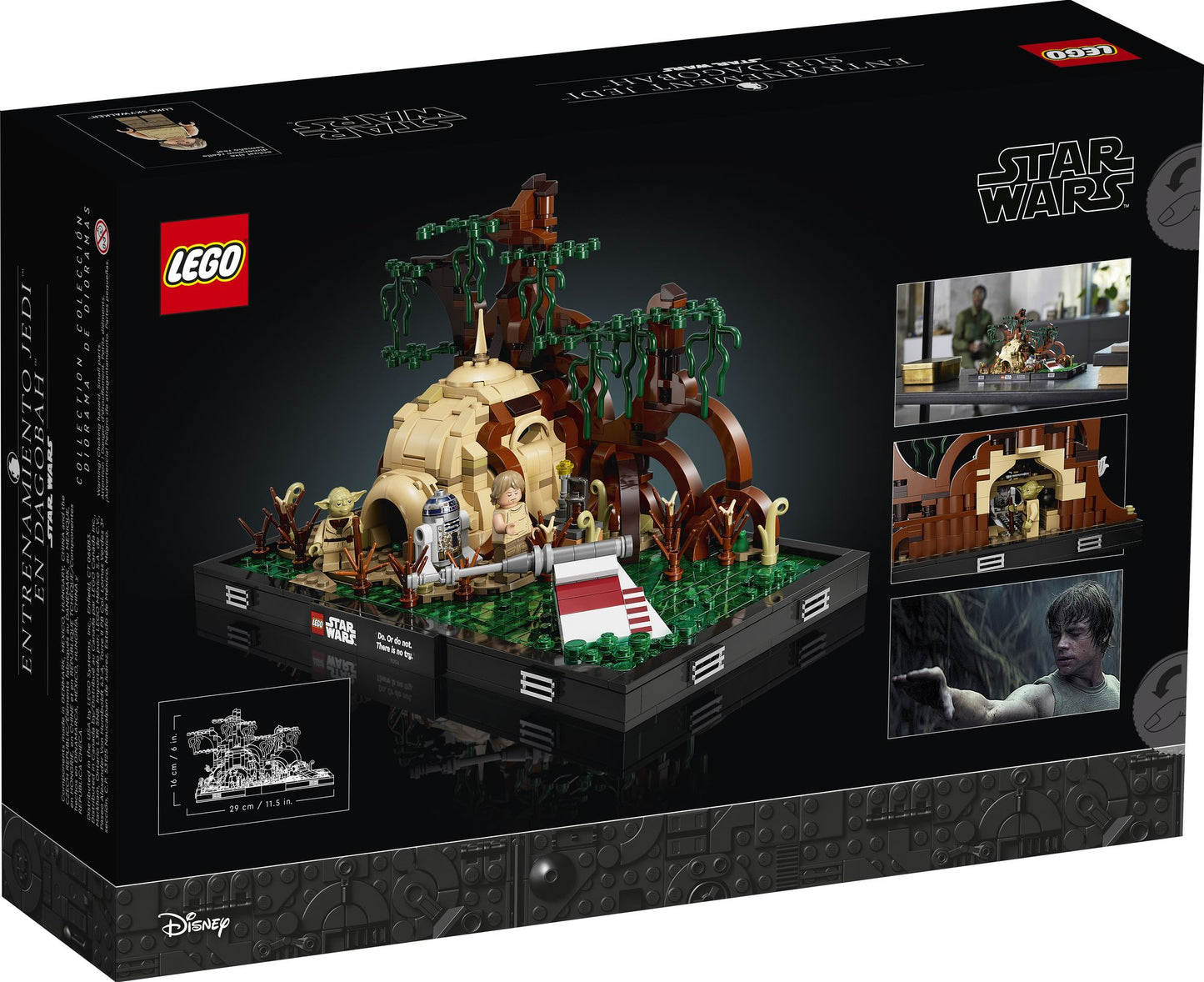 LEGO Star Wars Dagobah Jedi Training Diorama 75330