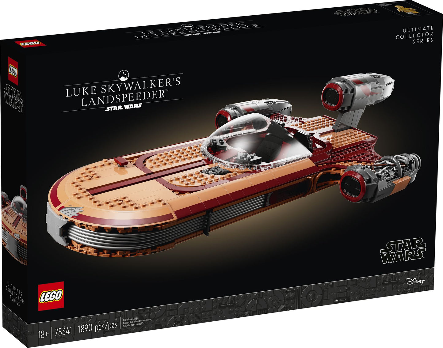 LEGO® Star Wars TM Luke Skywalker's Landspeeder 75341 (Retiring Soon)