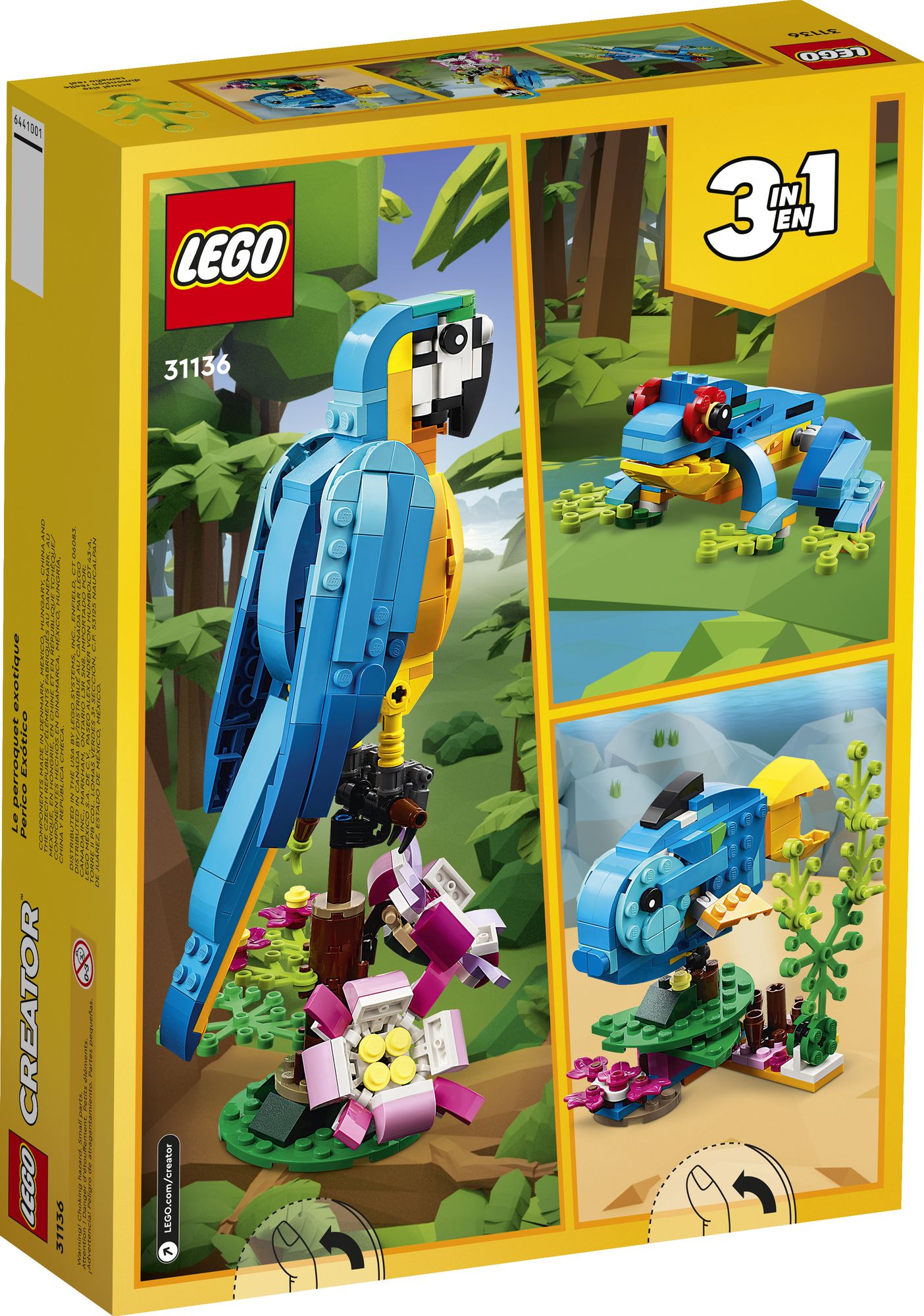 LEGO Creator Exotic Parrot 31136